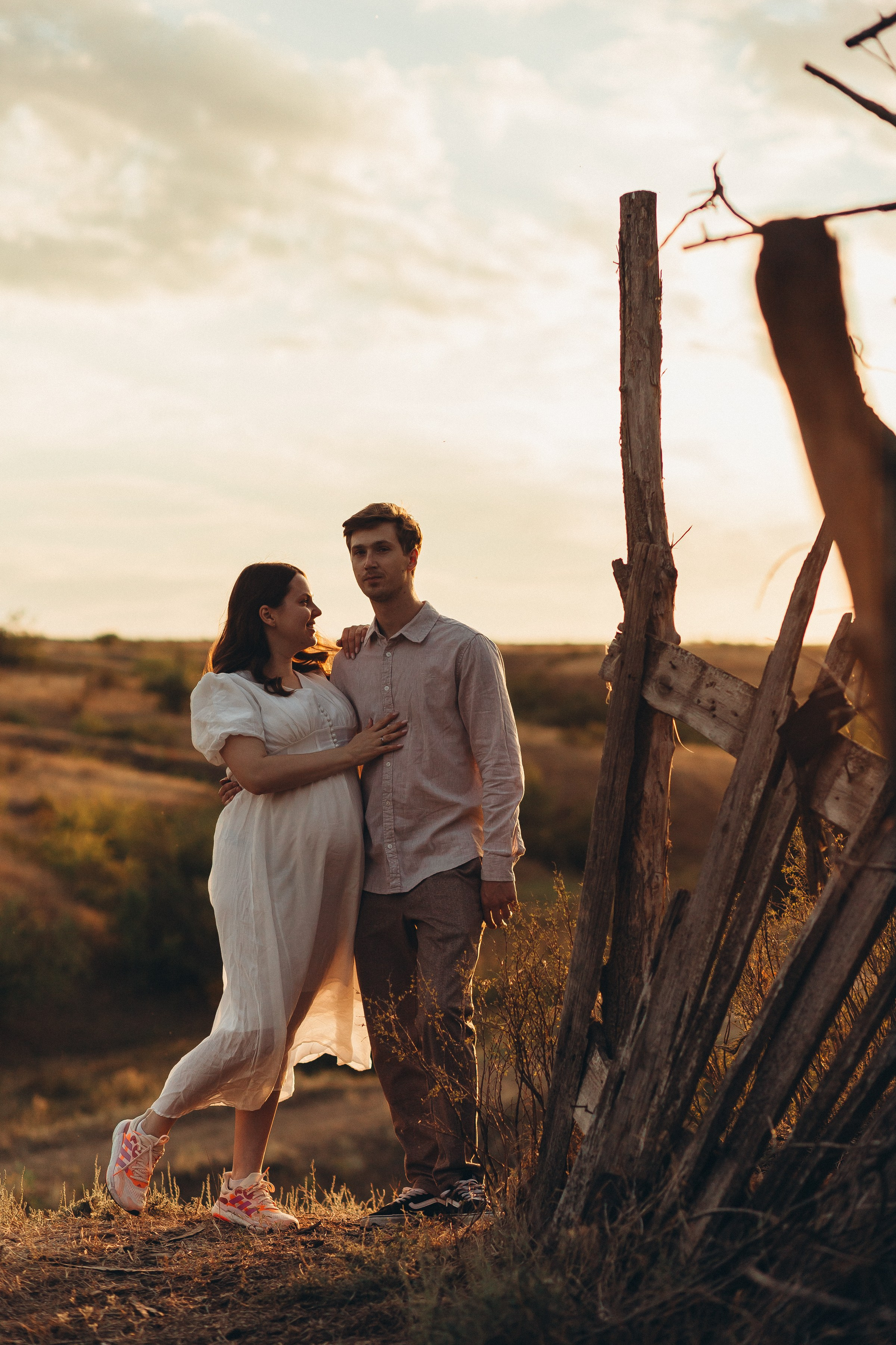 Антон и Даша в ожидании. Семейный фотограф в Волгодонске Краченцева Анна