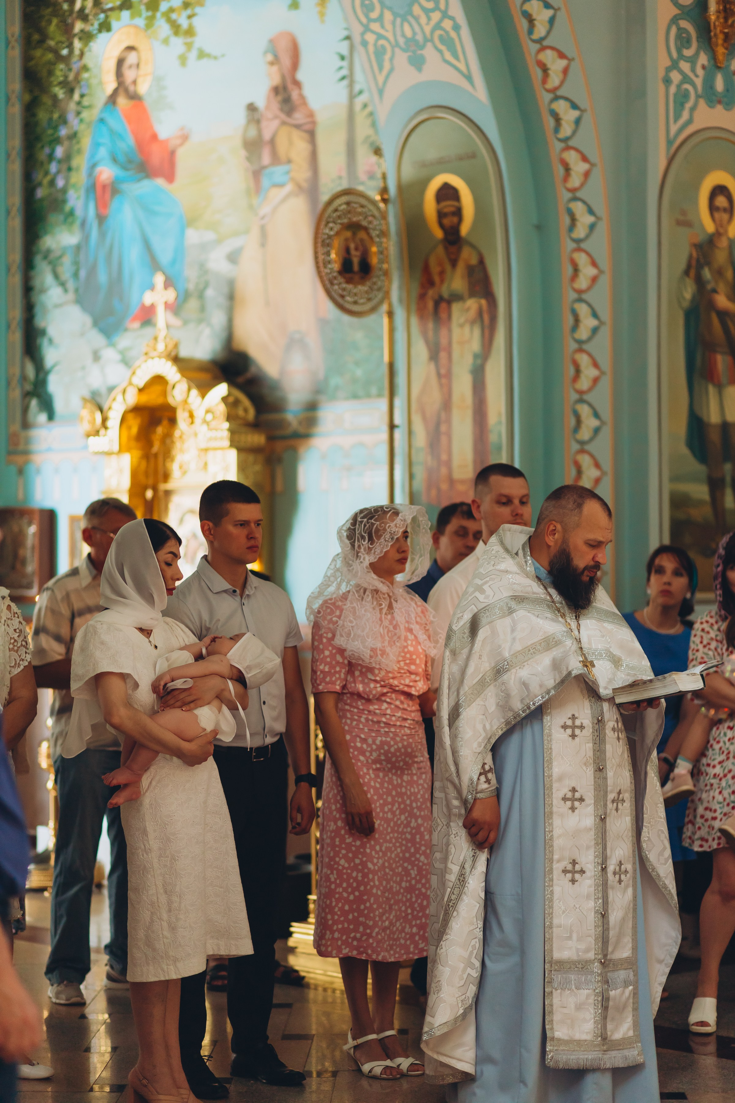 Крещение Давида. Семейный фотограф в Волгодонске Краченцева Анна