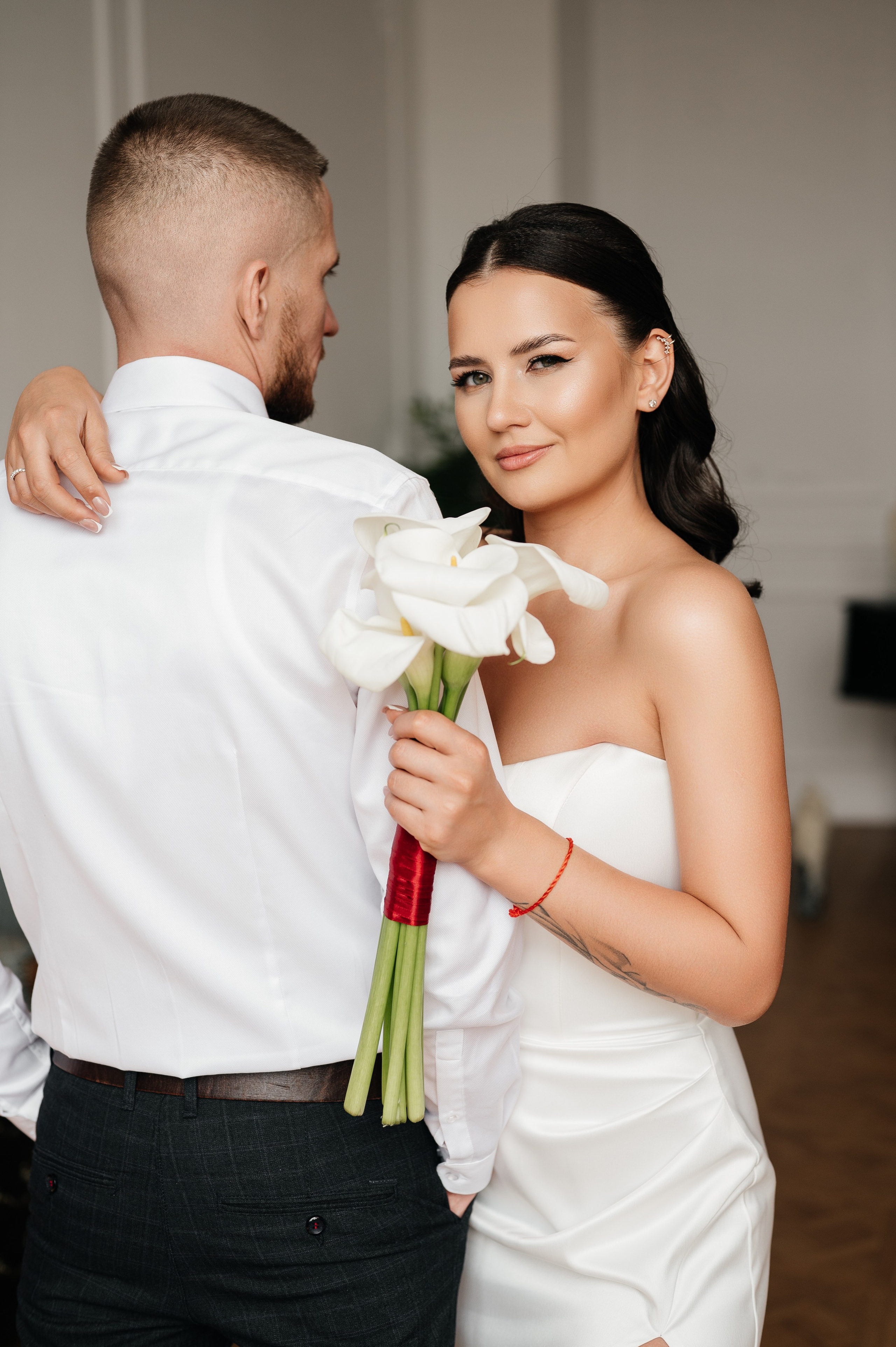 Свадебная фотосессия в студии. Свадебный и семейный фотограф в Краснодаре Алина Мельник