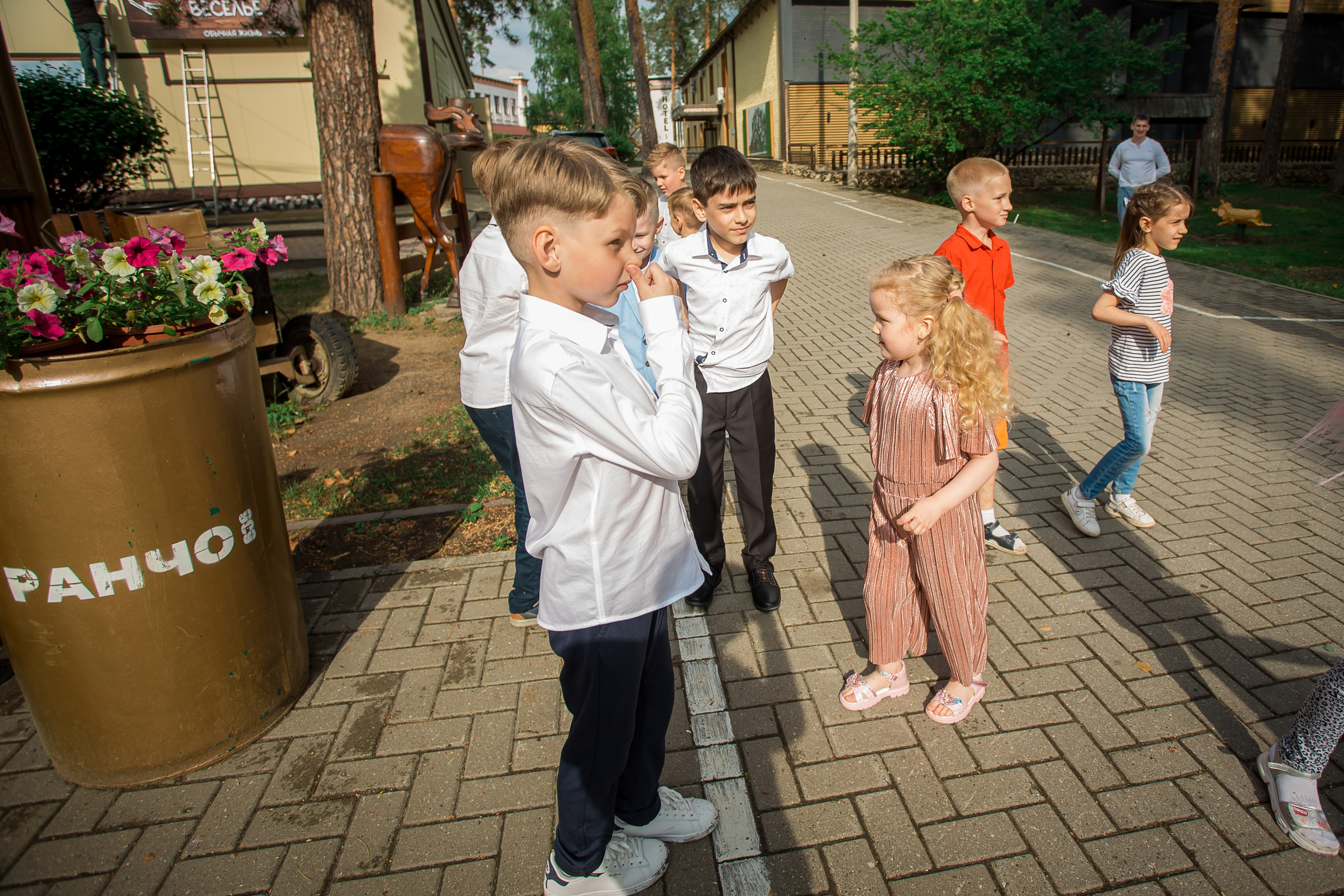 Выпускной детского сада на Ранчо. Фотографиня Мария Дикова