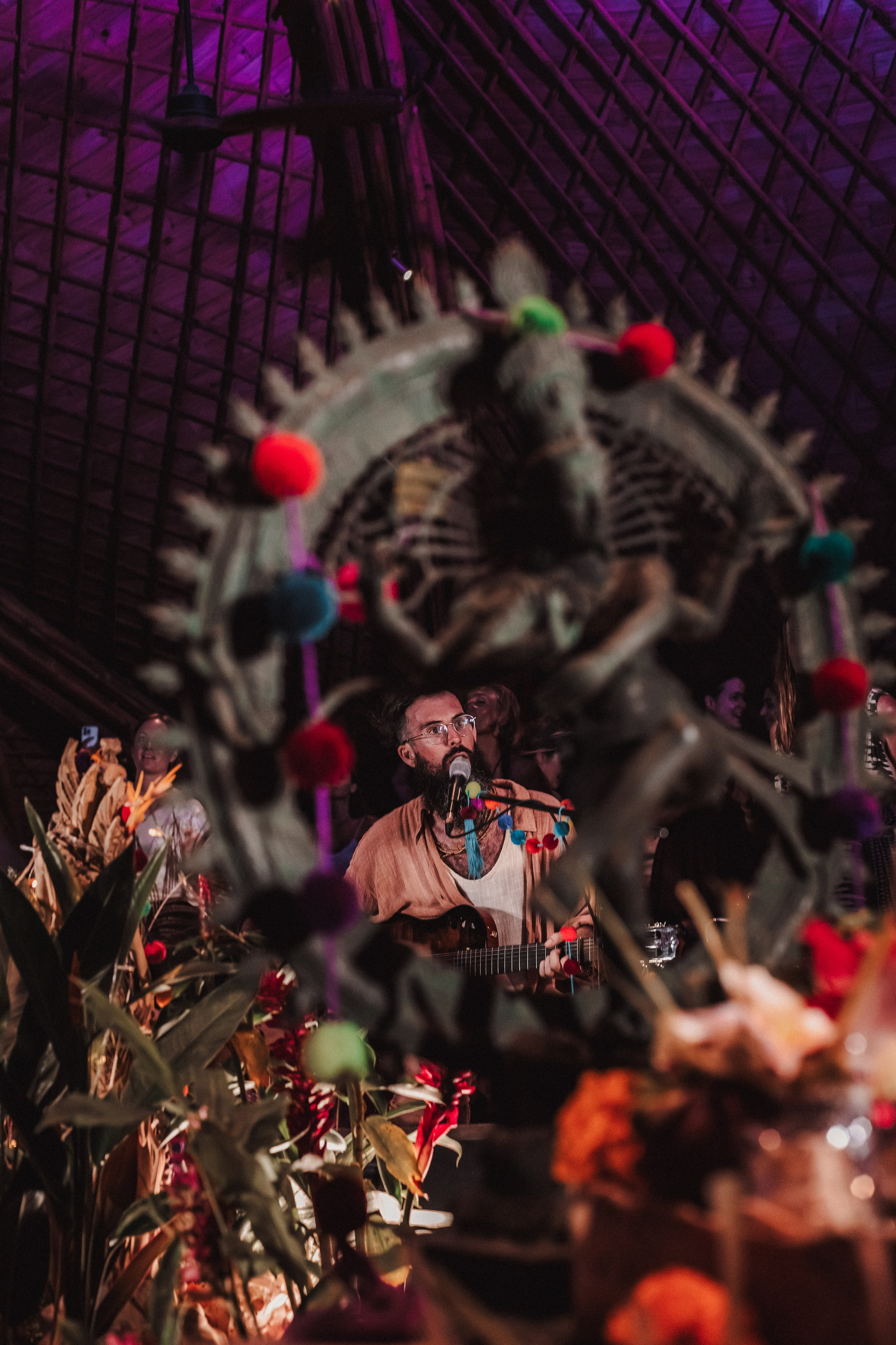 Hanuman Project kirtan at Alchemy march. Mariam Bagdasaryan