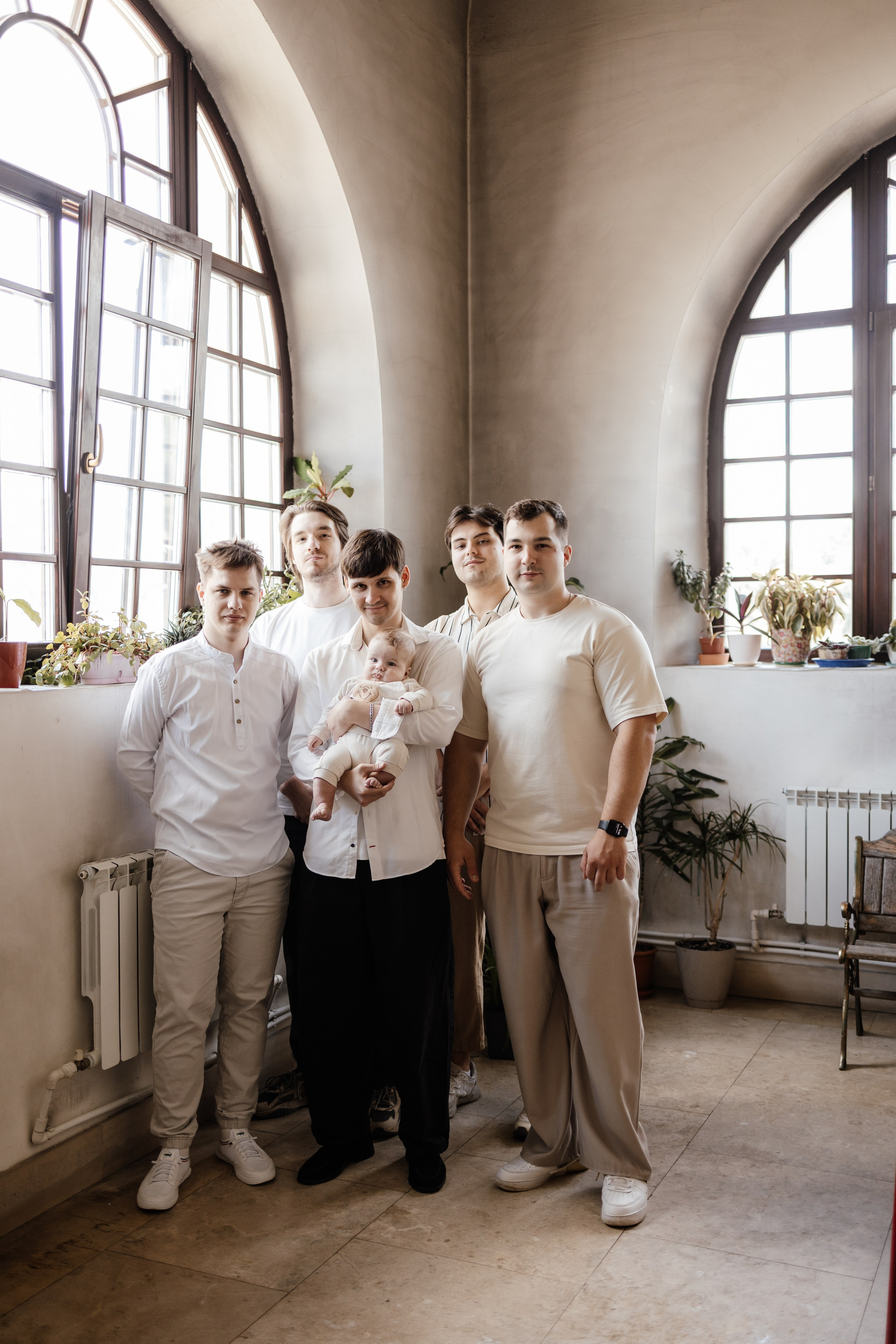 Таинство Крещения Саши. Фотограф новорождённых Newborn Москва
