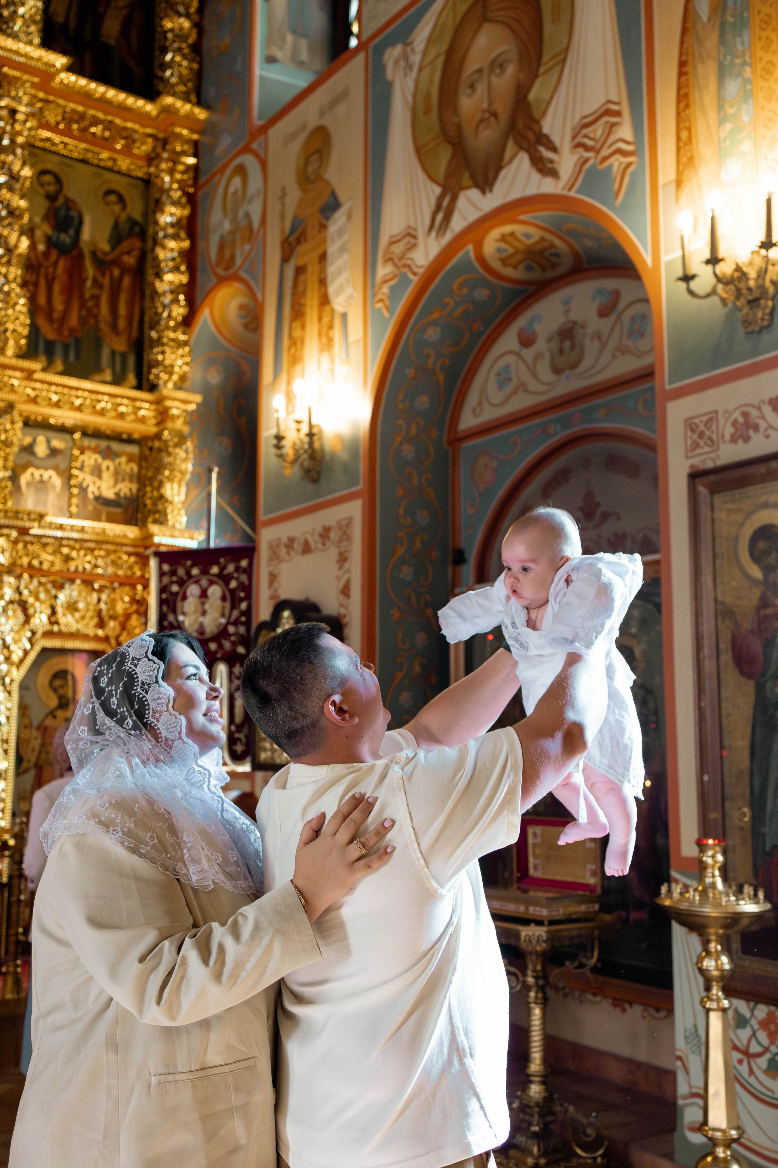 Таинство Крещения Евгения. Фотограф новорождённых Newborn Москва