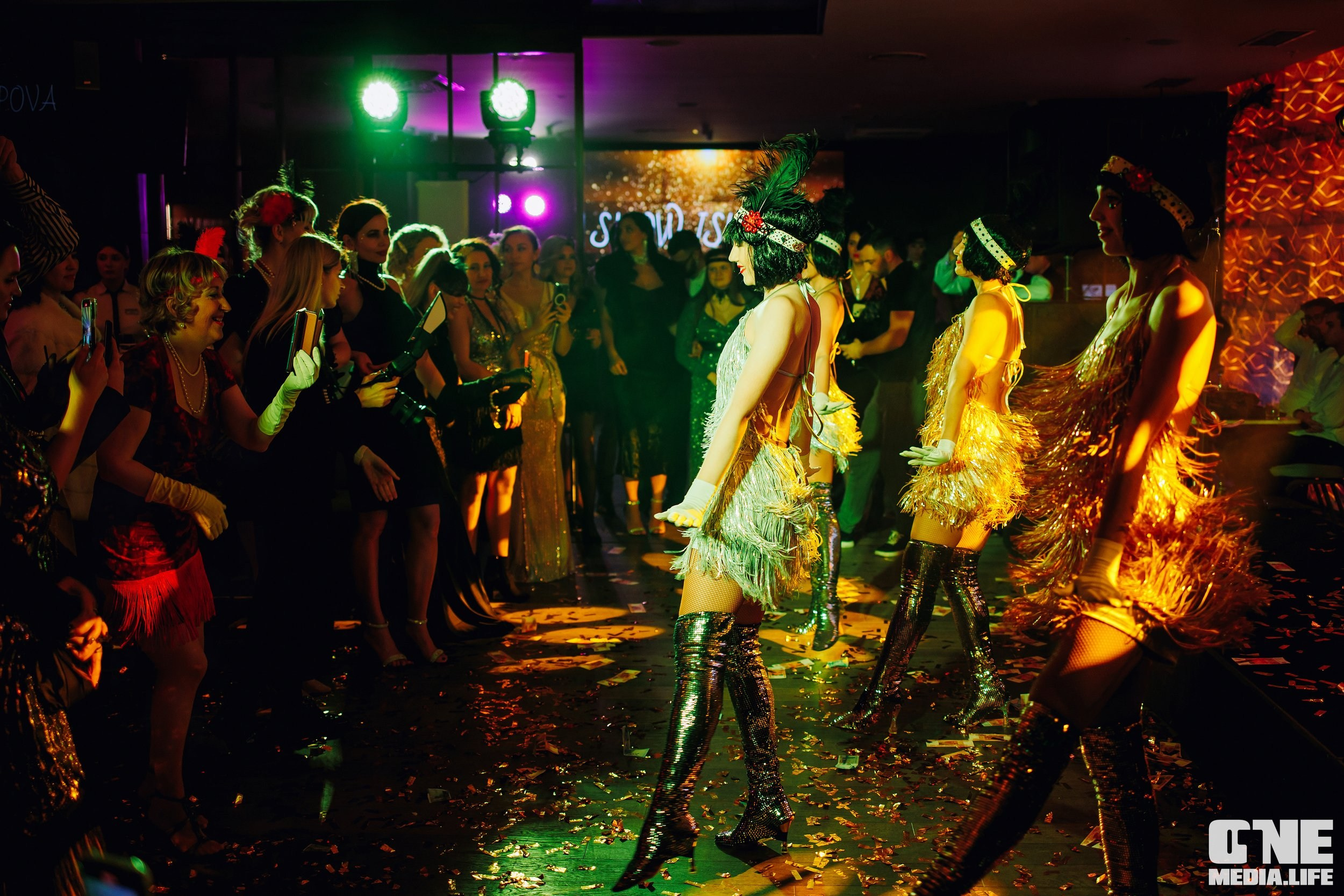 Вечеринка в стиле GATSBY. One Media Life: фоторепортажи, фотоотчеты с мероприятий и заведений