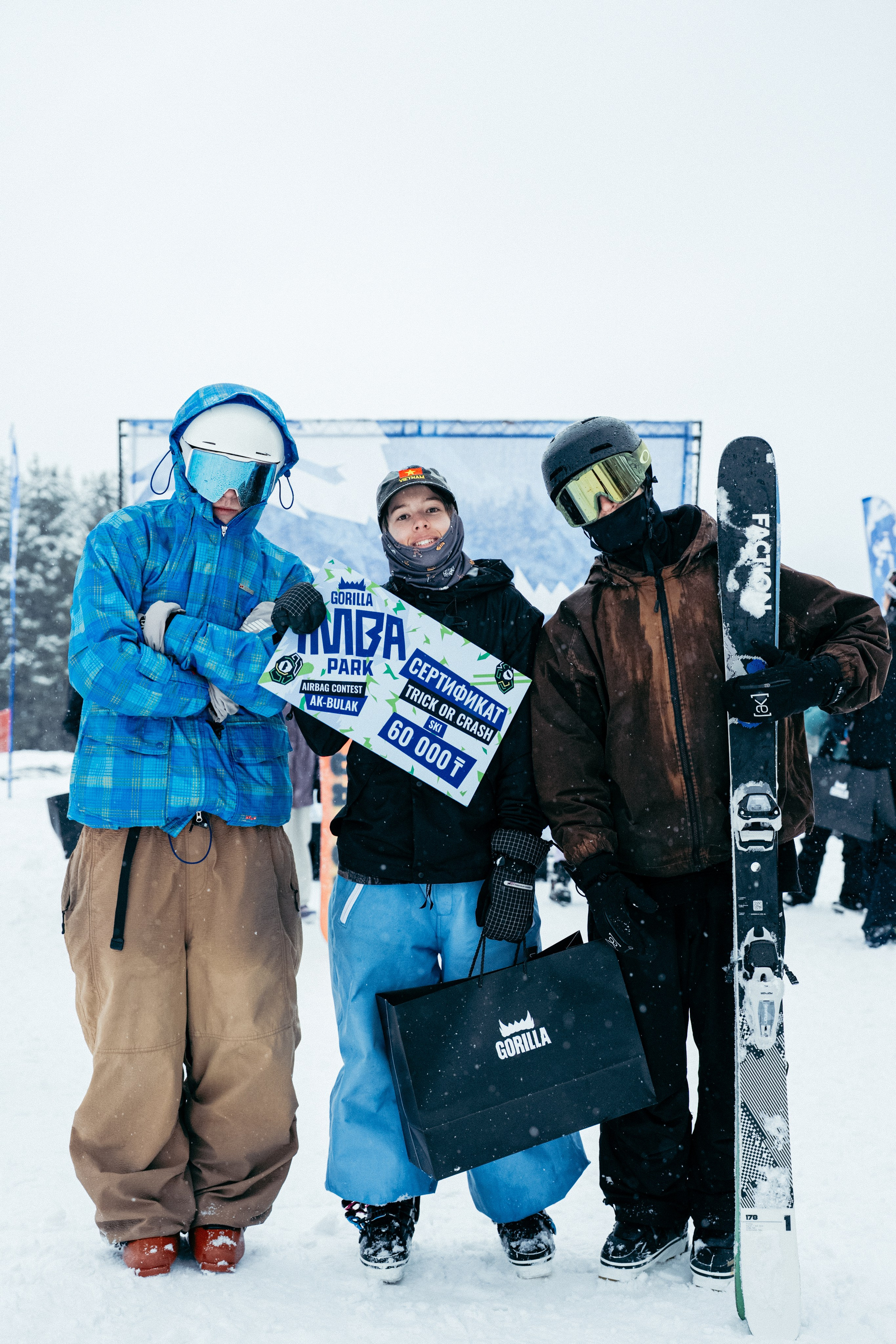 GORILLA IMBA AIR BAG AK-BULAK 21.02.2026. Gorillaenergymedia