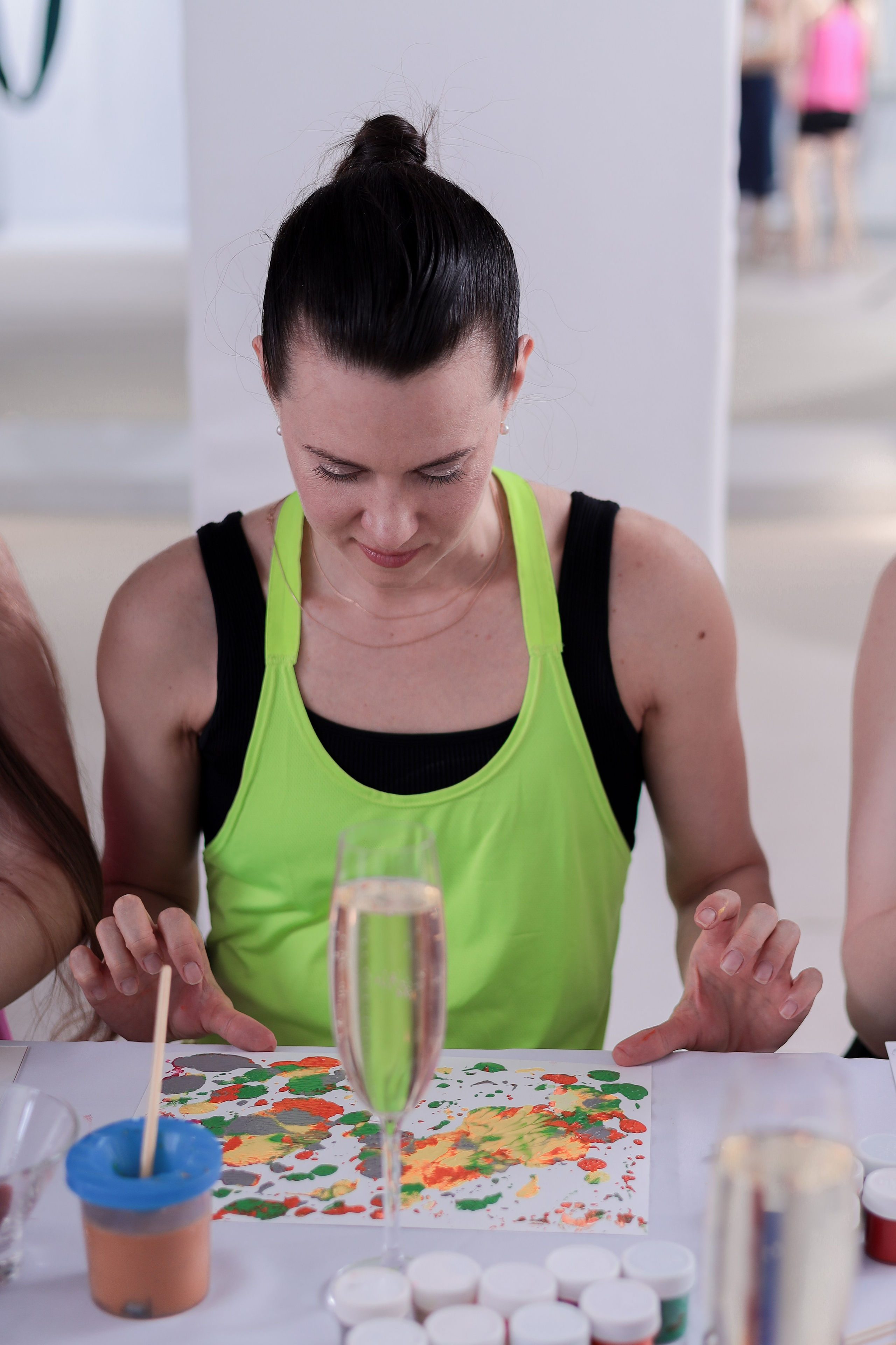 Арт-терапия + аэройога. Фотограф Надршина Лилия