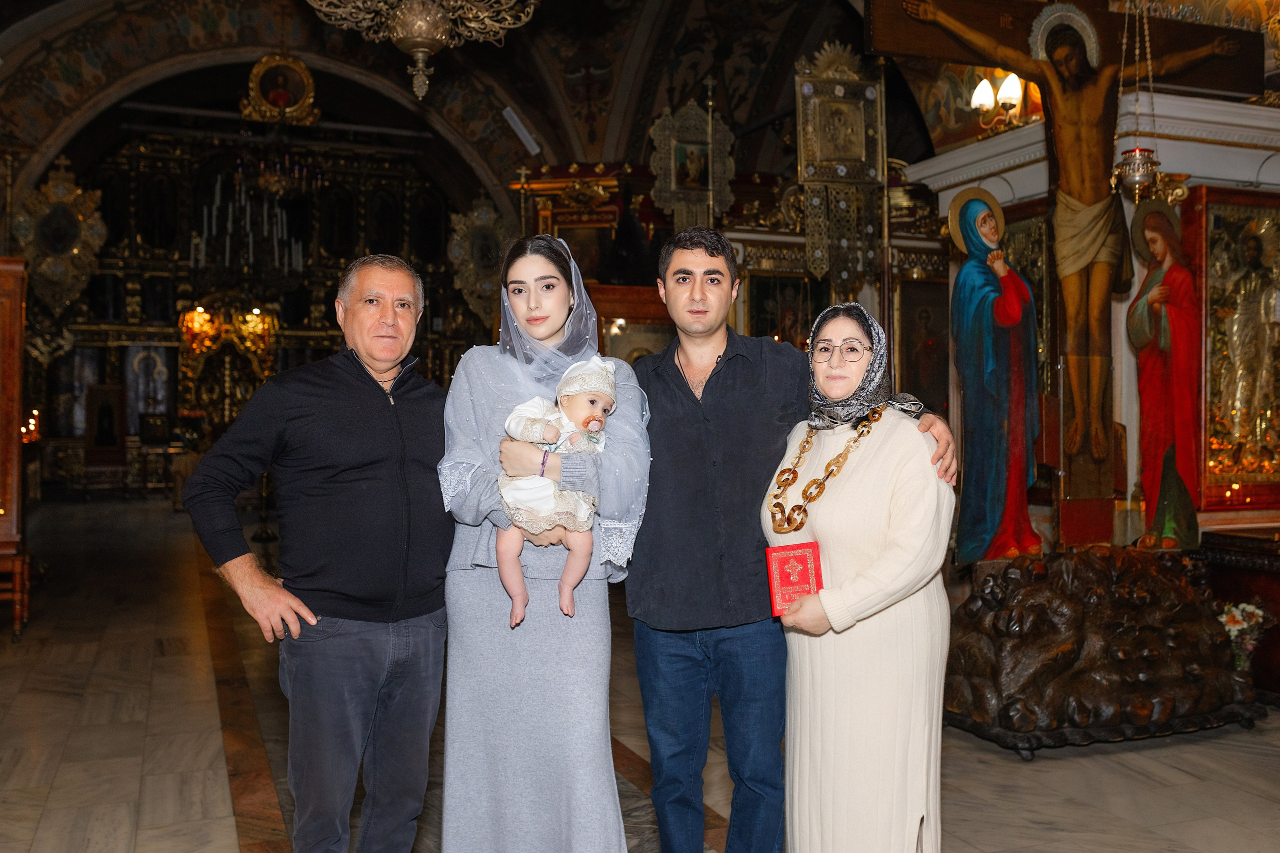 Таинство крещения Лилии. Фотограф в Железнодорожном и Балашихе