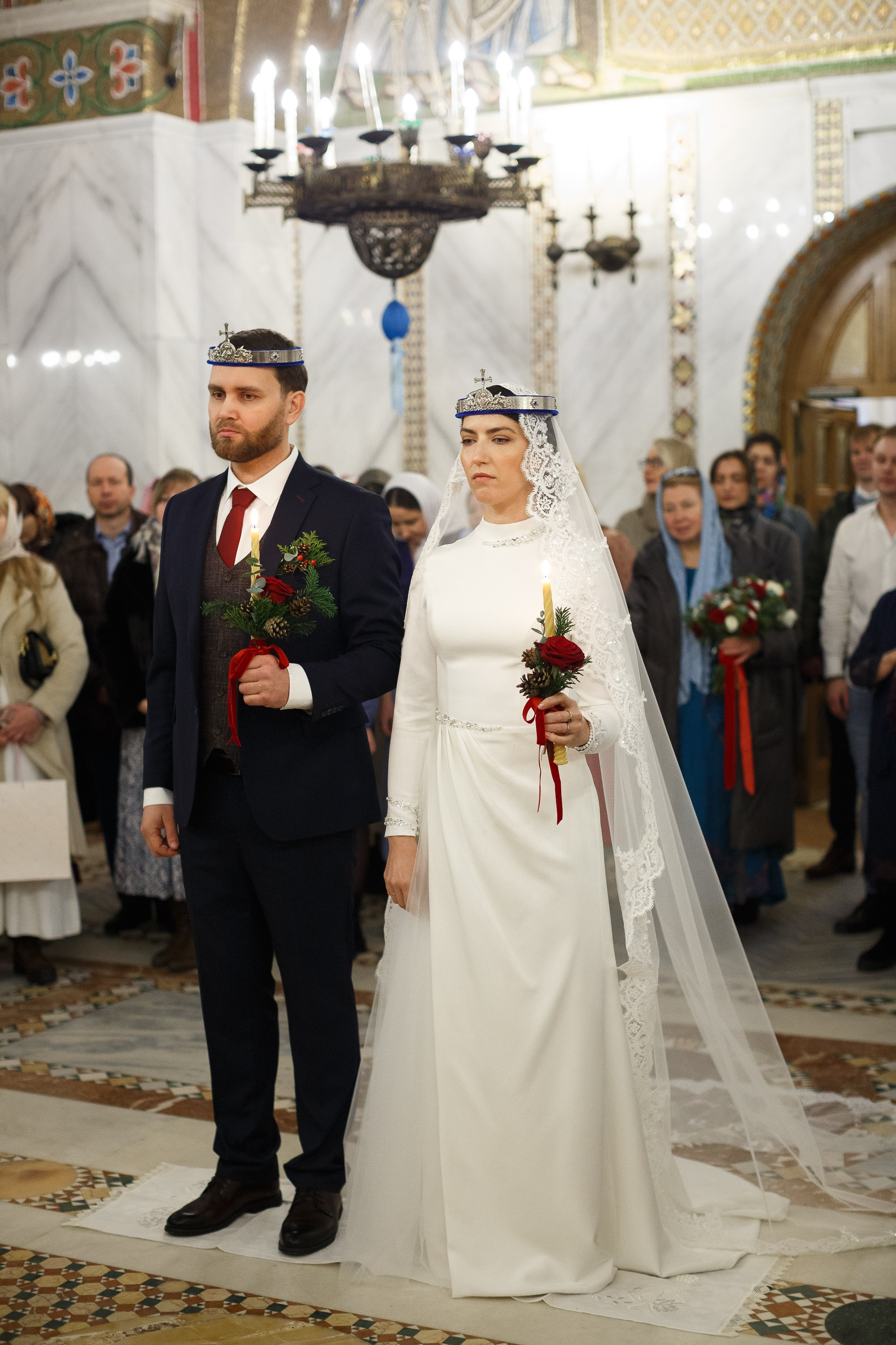 Венчание в храме Покрова Пресвятой Богородицы в Ясенево