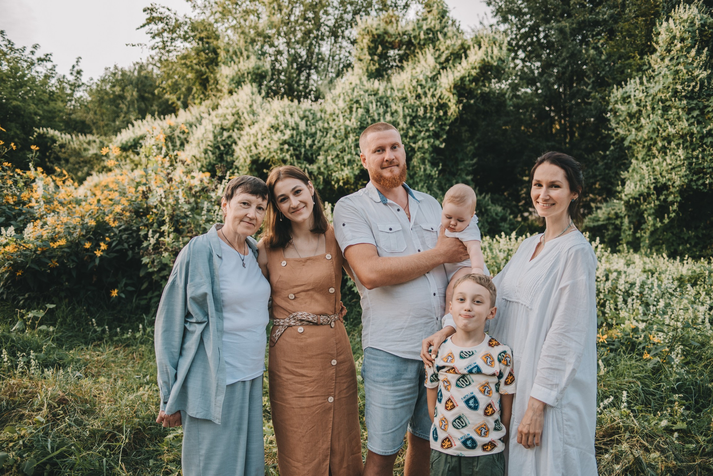 Большая семья на Динамо. Фотограф новорожденных в стиле lifestyle в Воронеже Юлия Ключникова