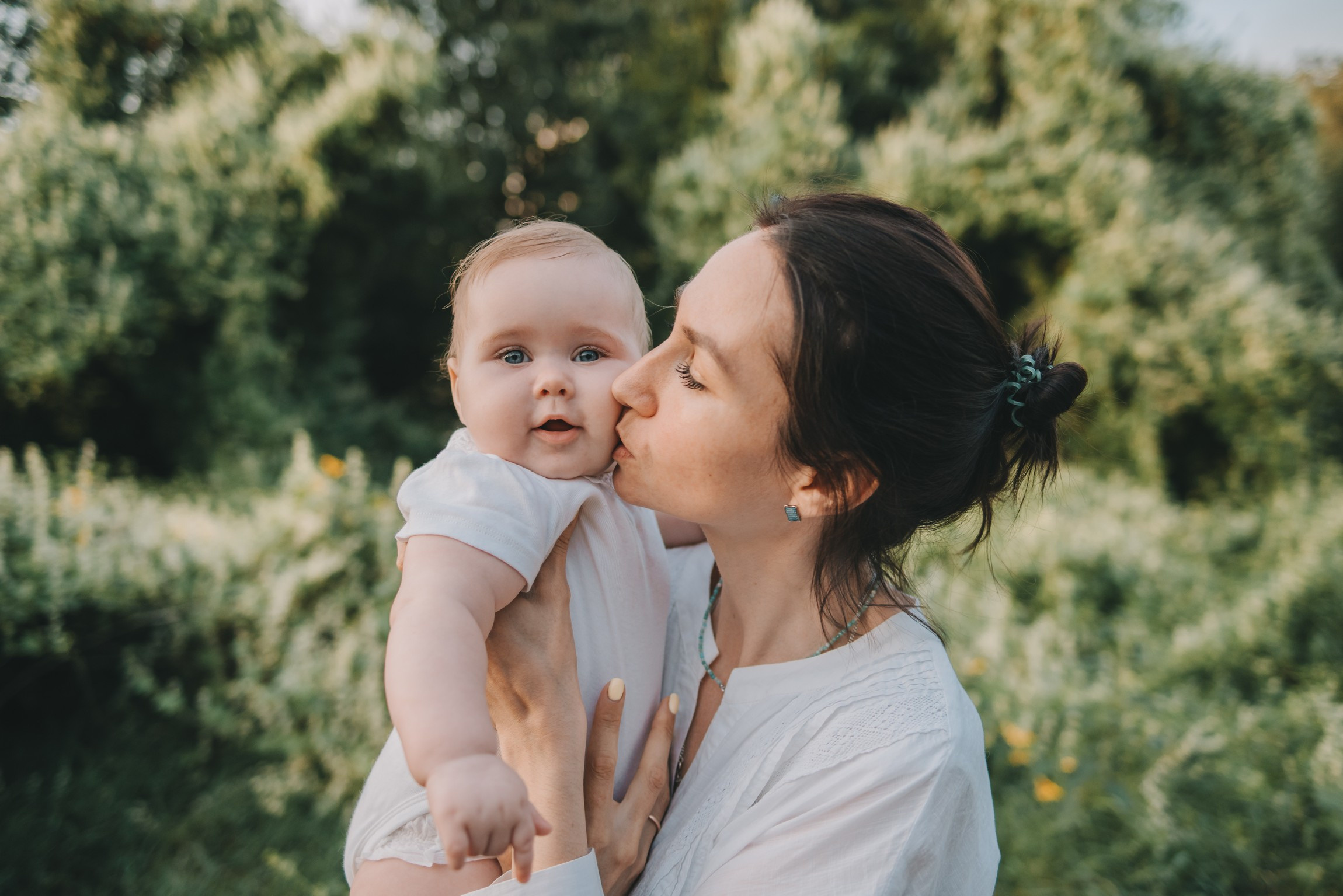 Большая семья на Динамо. Фотограф новорожденных в стиле lifestyle в Воронеже Юлия Ключникова