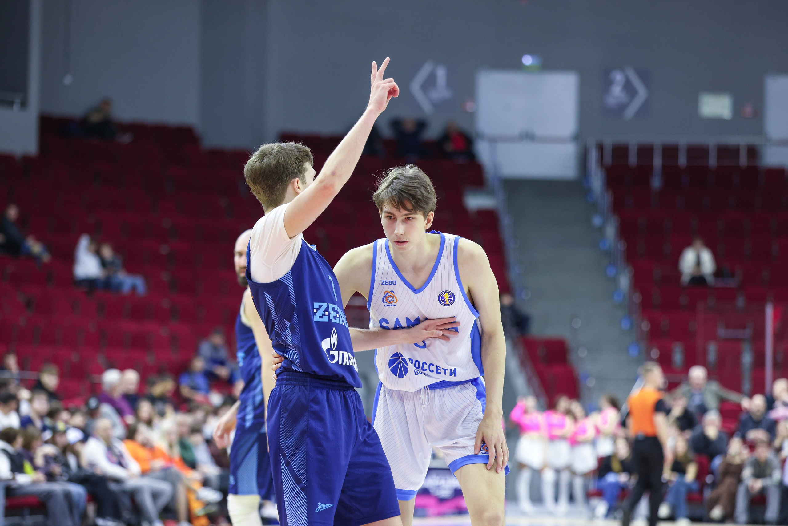 Баскетбол. Самара — Зенит. Единая лига ВТБ. Спортивный фотограф в Самаре