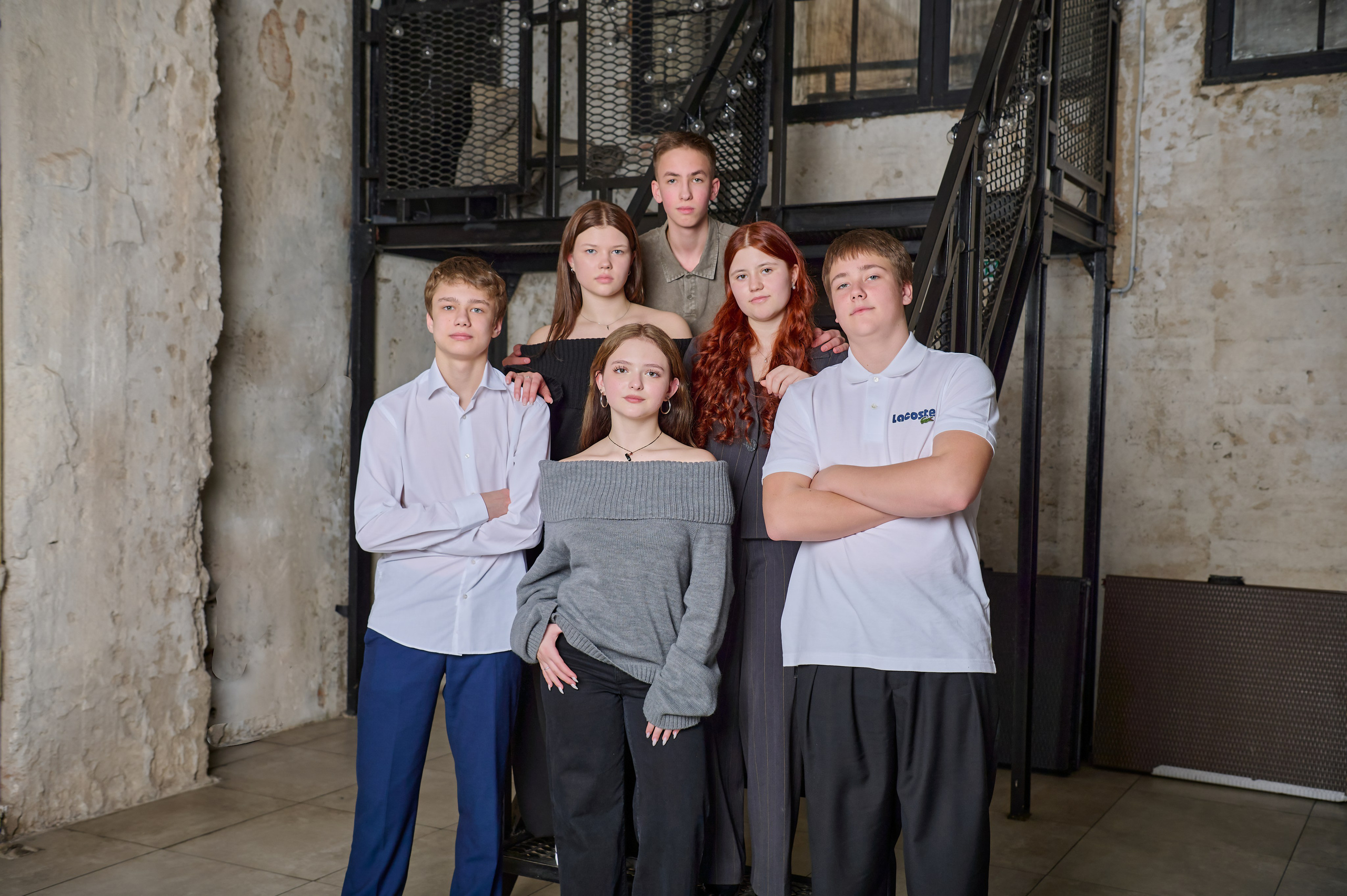 Пример фото выпускников в студии. Детский и семейный фотограф г. Москва Оксана Катаджи