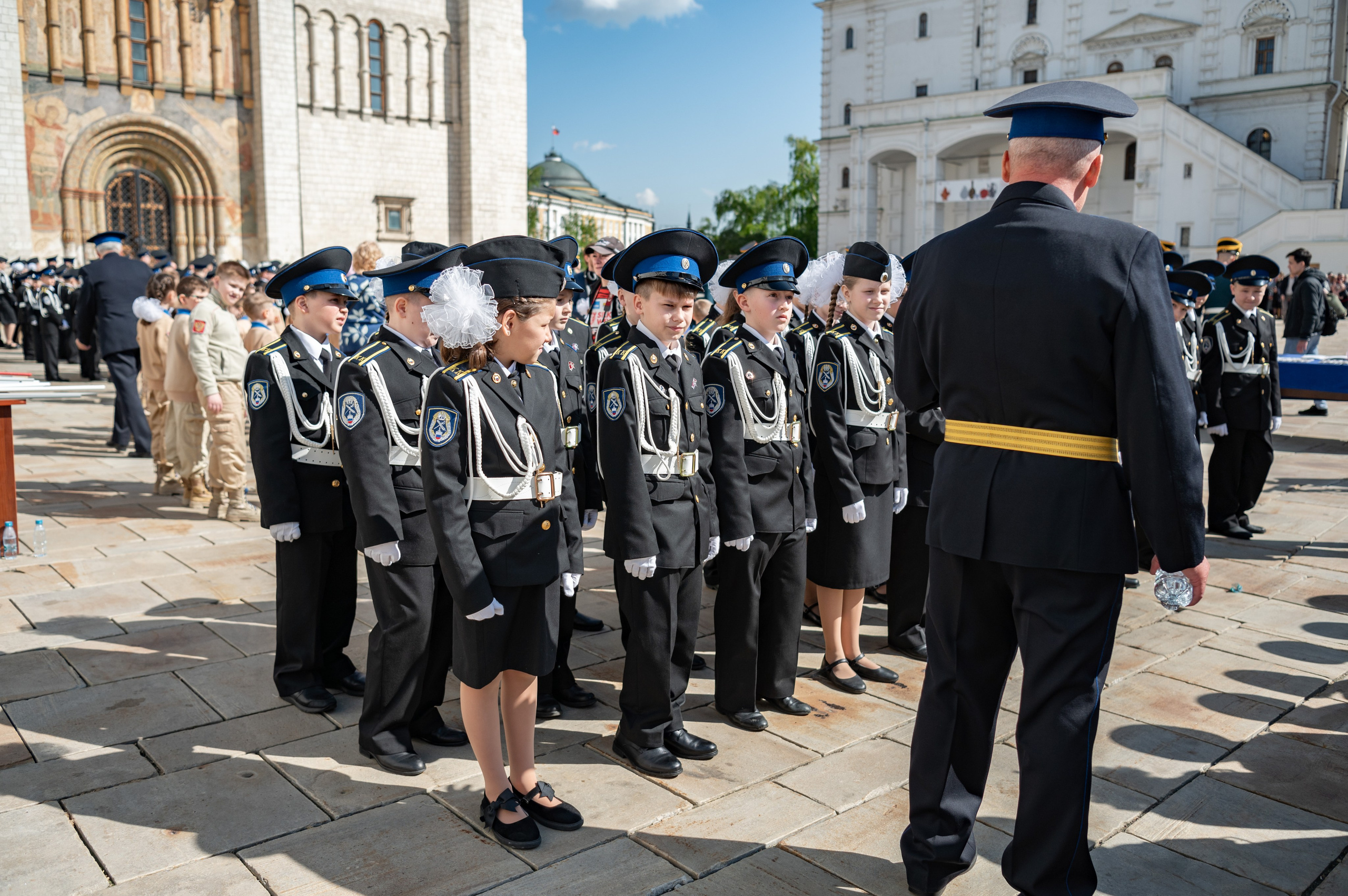 Фотосессия Присяги кадетов «Школа 1231 им. В. Д. Поленова». Детский и семейный фотограф г. Москва Оксана Катаджи
