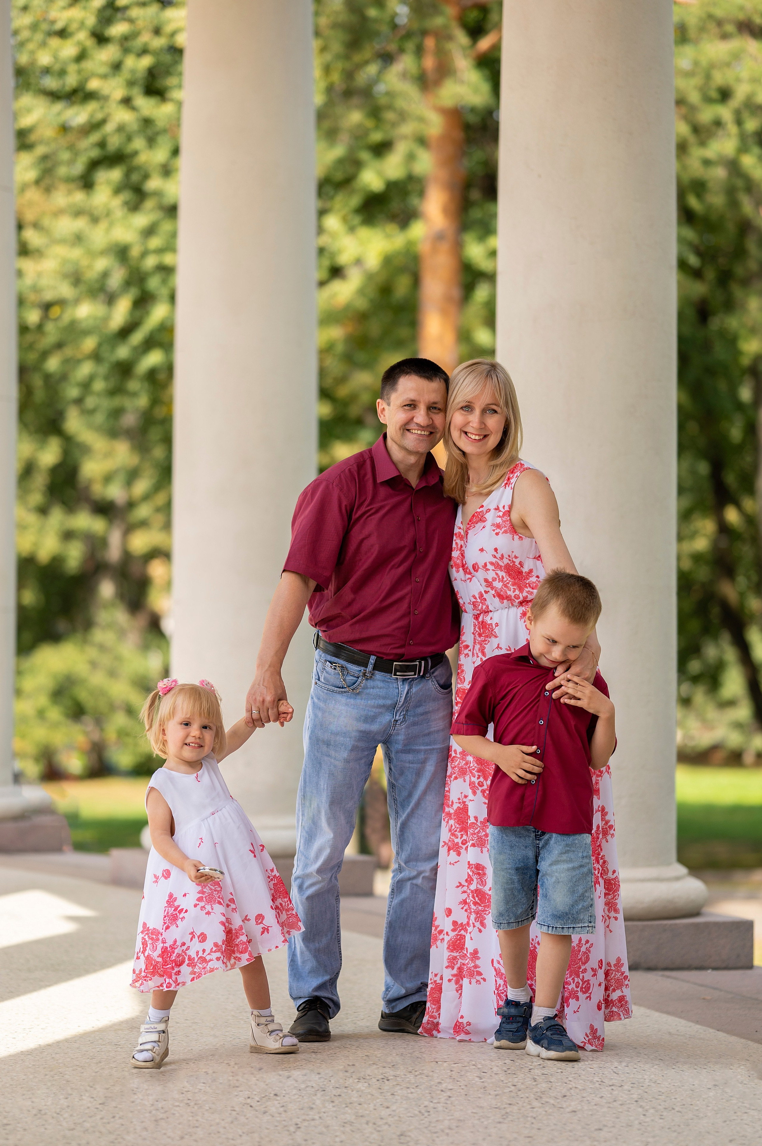 Прогулка в Усадьбе Архангельское. Детский и семейный фотограф г. Москва Оксана Катаджи