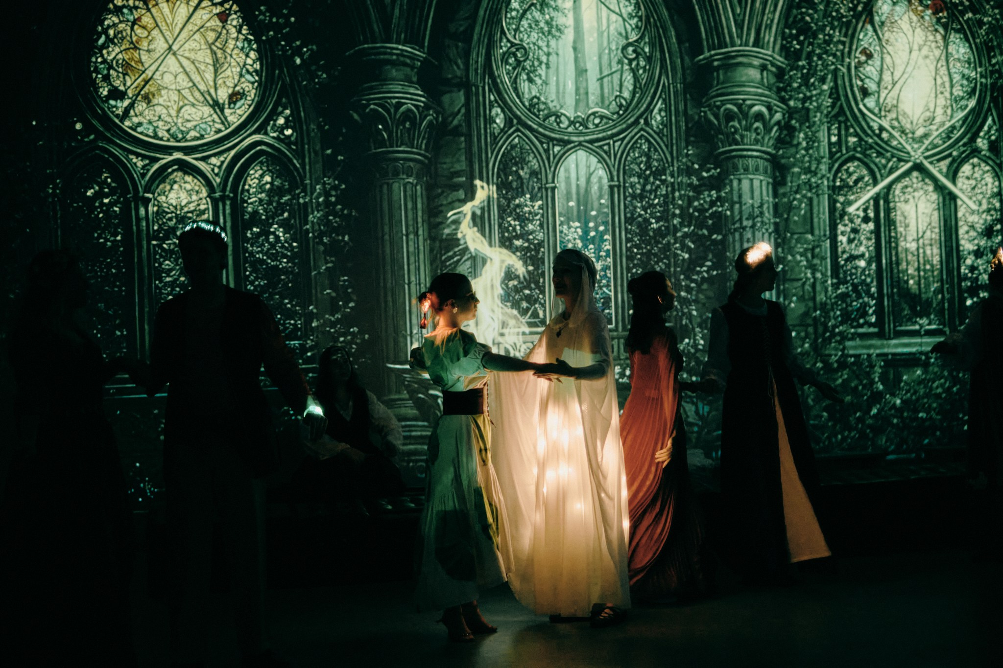 Ночь в холмах | Иммерсивный бал. Фотограф Аннё| Москва