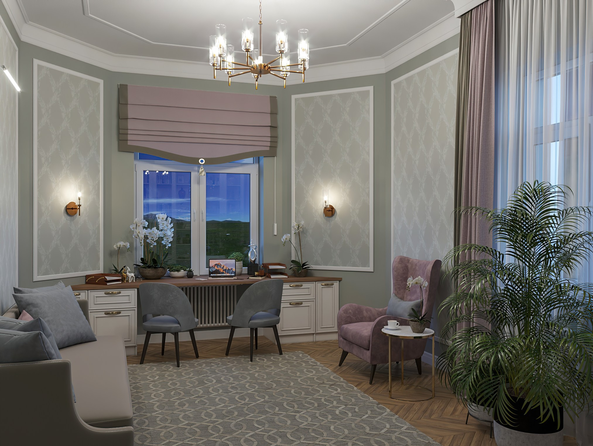 Услуги 3D визуализации интерьеров с опытом 7 лет. Быстрые сроки - получите первые черновики уже через 2 дня. Четкие цены под разный бюджет. 3D-визуализация интерьеров и мебели | Larionova.vis — для студий и дизайнеров