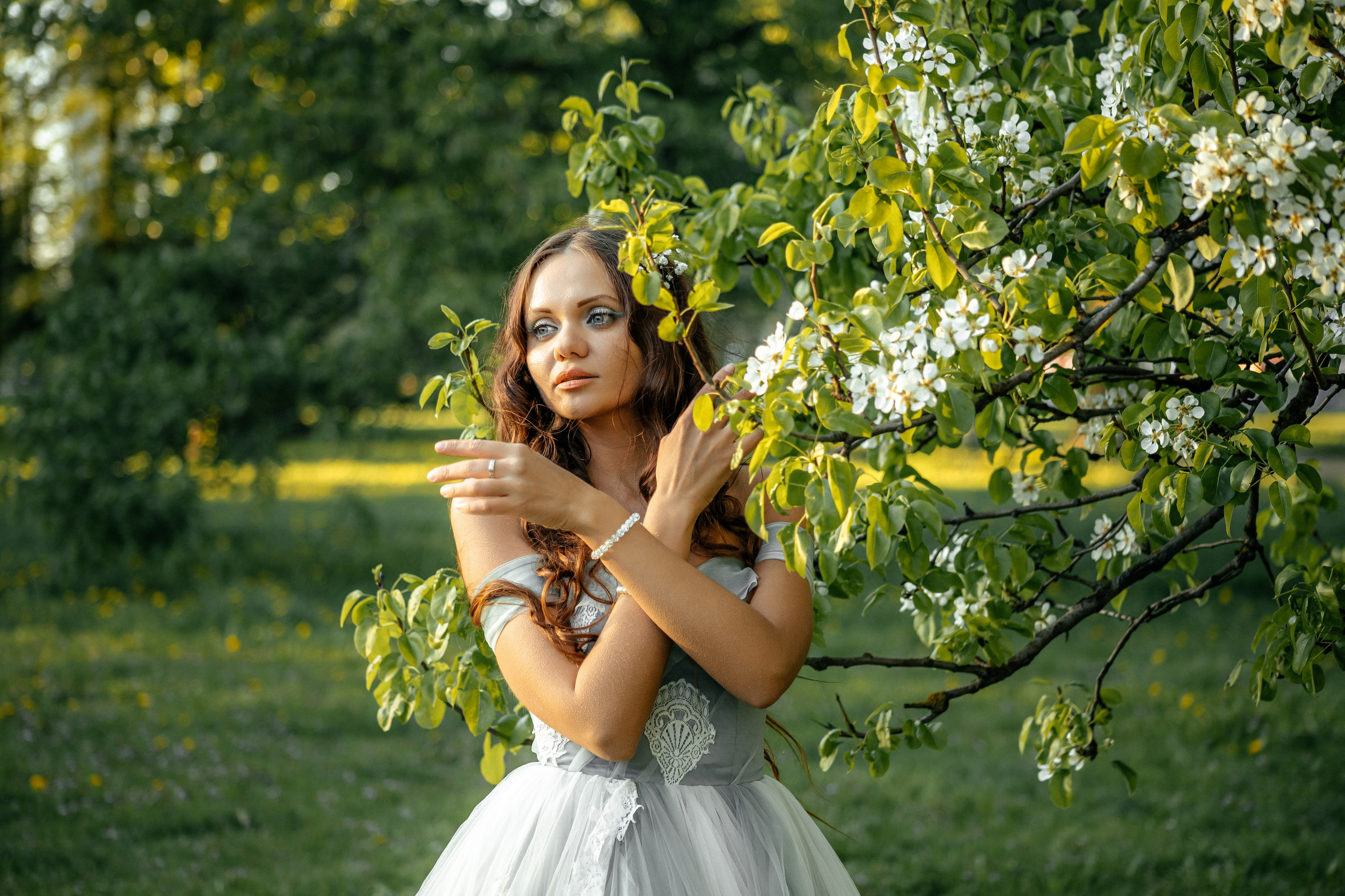 Белое цветение. Elena Sova — семейный и женский фотограф в Санкт-Петербурге