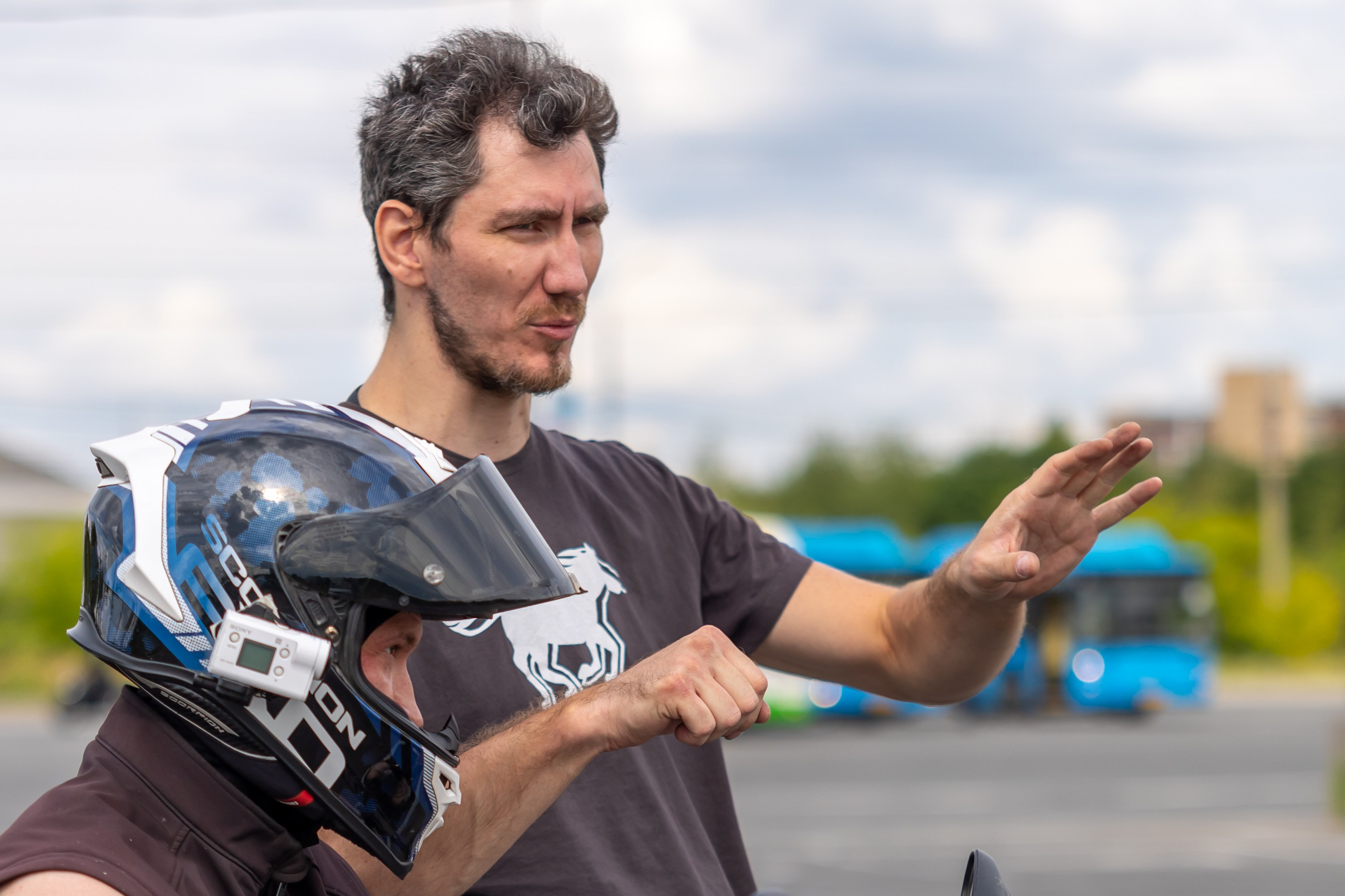 Учебное занятие на площадке Л73. Фотограф Владимир Охрименко