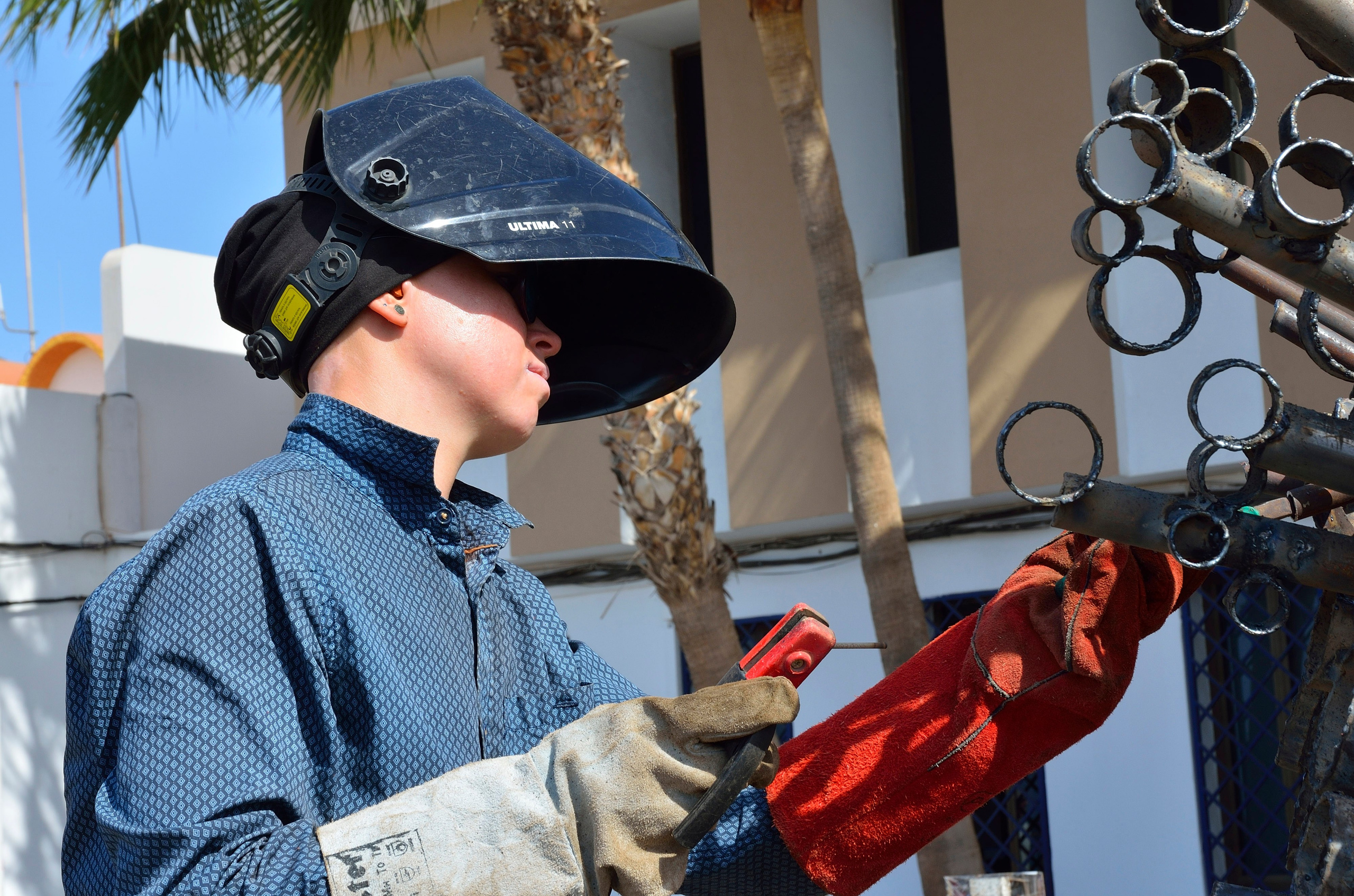 Рыба-шар_Испания _Канарские острова_Фуертевентура_ 2019. Художник — скульптор Антонина Фатхуллина