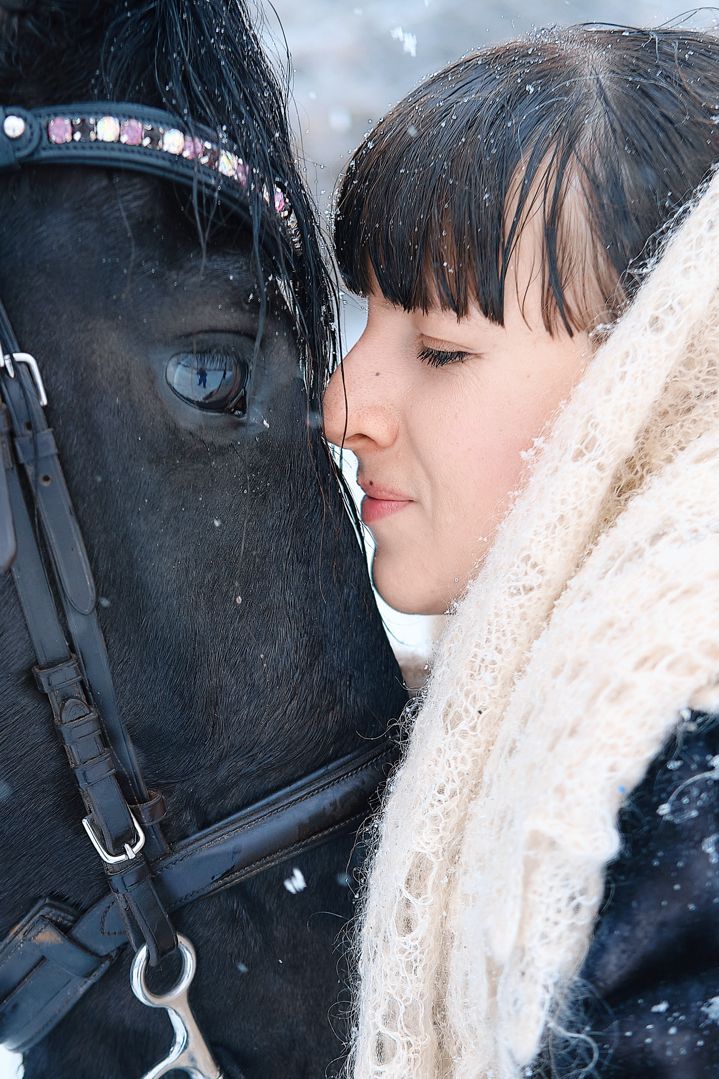 С лошадьми. Семейный и портретный фотограф в Новомосковске и Узловой Михеева Татьяна