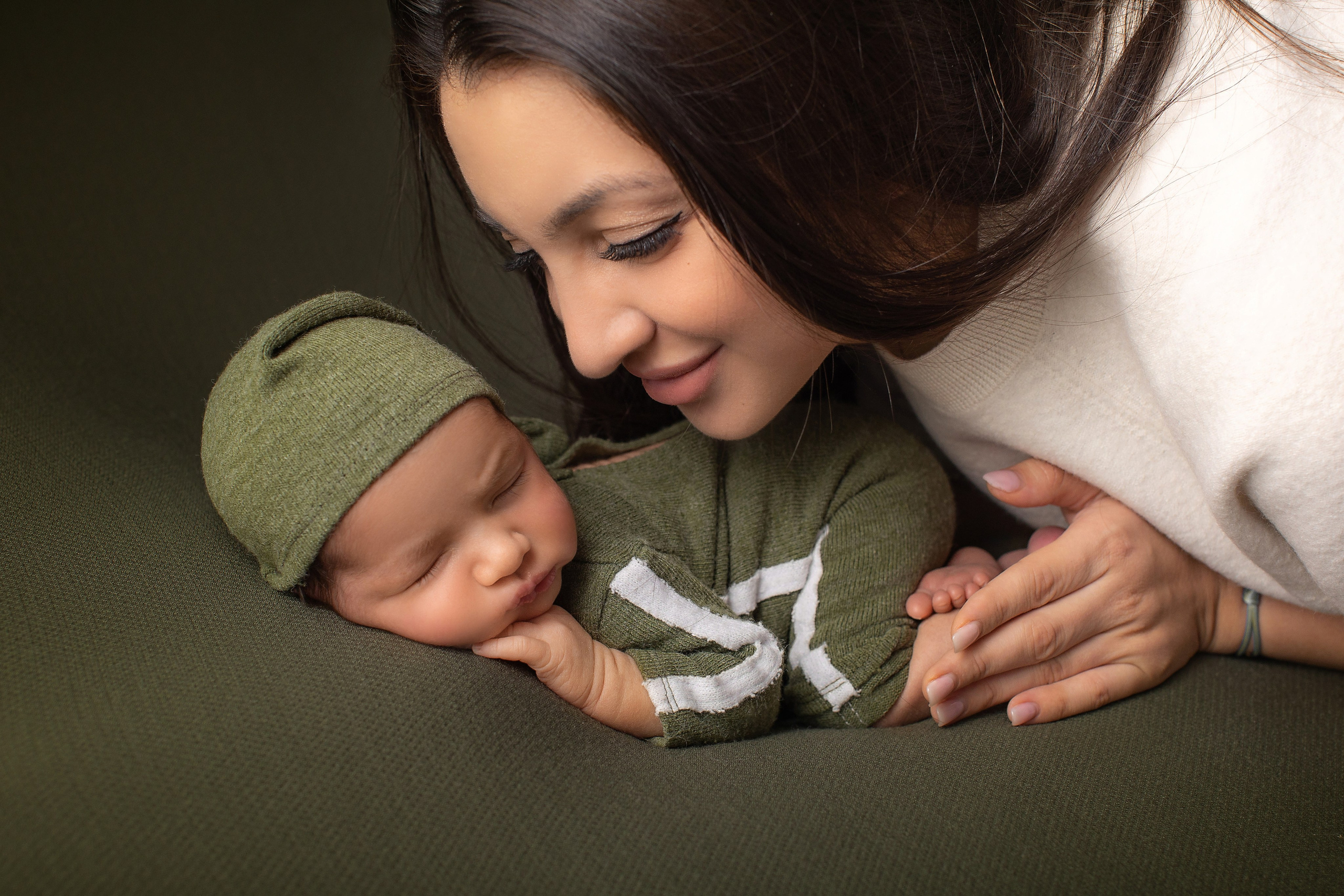 Forest green. Фотограф новорожденных, семейный фотограф в Санкт-Петербурге