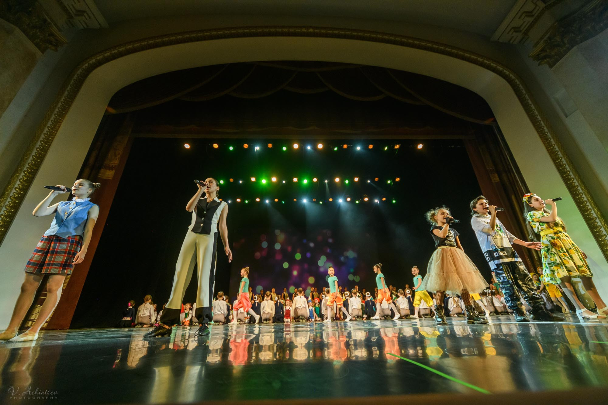 Концерт детского коллектива Сим Сим г. Сочи. Фотограф в Сочи Владимир Ачинцев