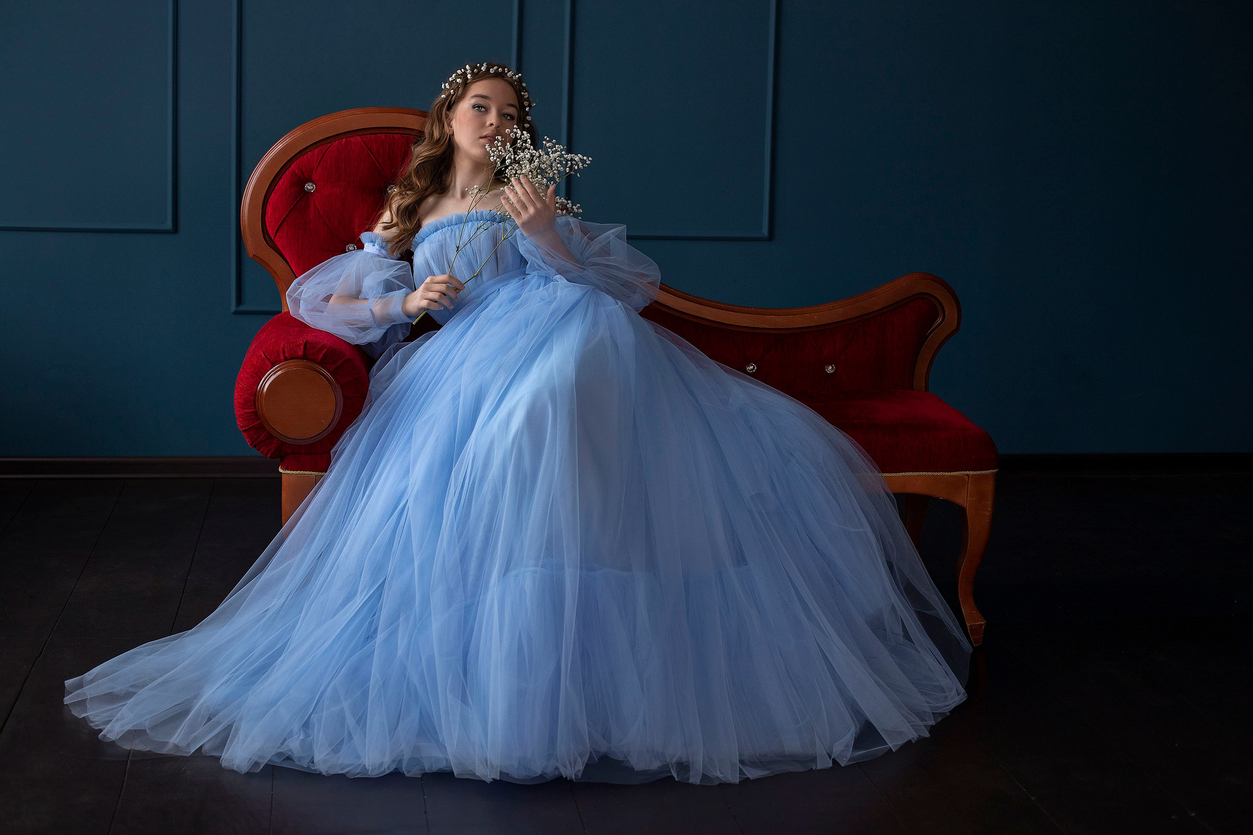 Фотопроект «Платье принцессы». Женский и портретный фотограф Мила Прошина. Краснодаар
