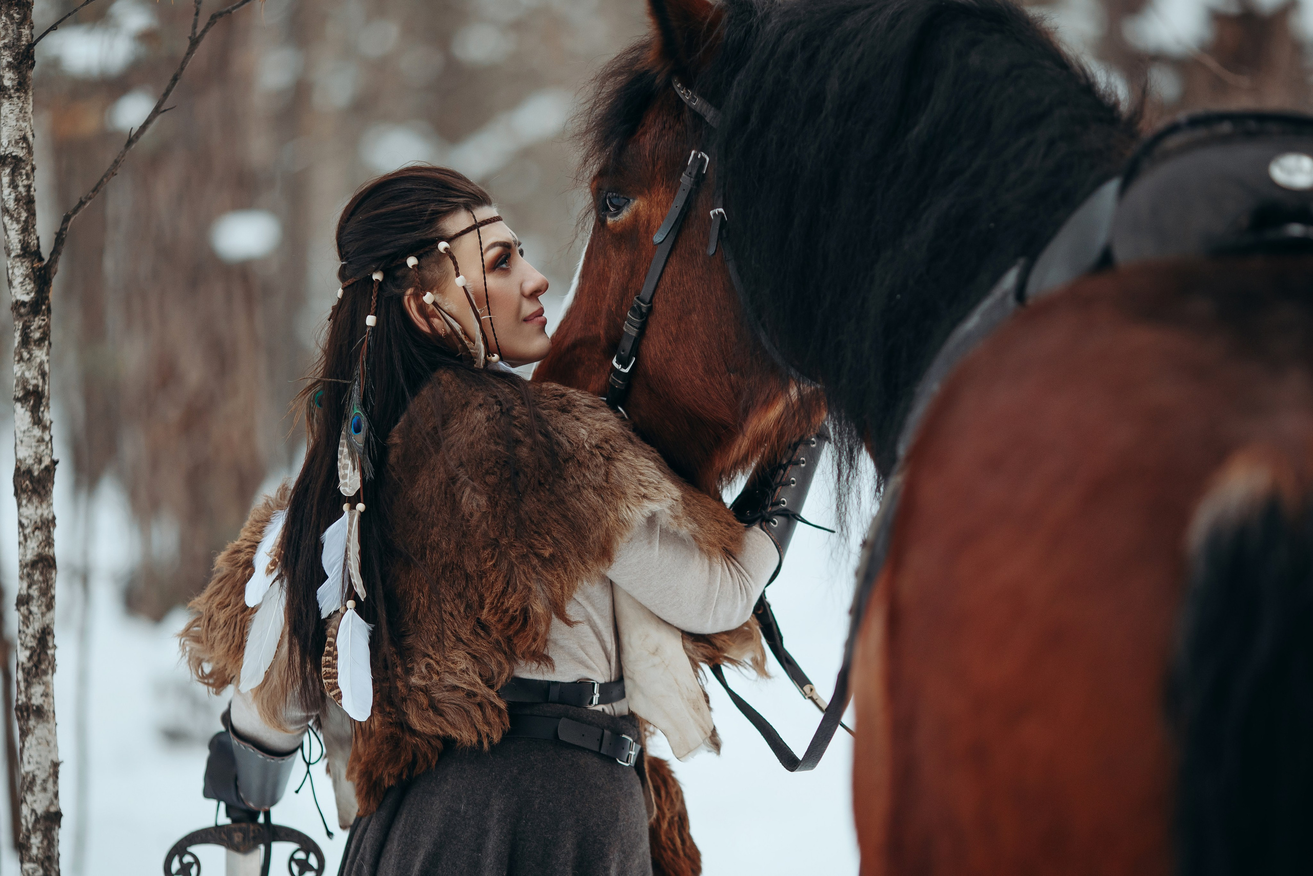 Викинги. Анна Молчанова конный фотограф в Тюмени | фотосессии с лошадьми Тюмень
