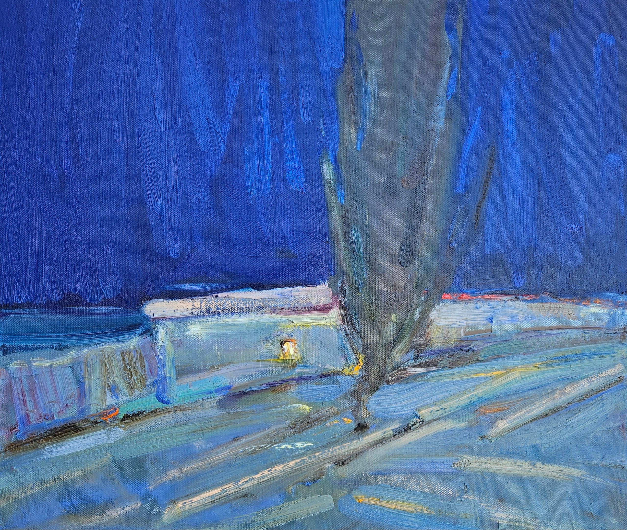 "Вечер". 2026. Холст, масло. 60х70. Цена: 20000₽