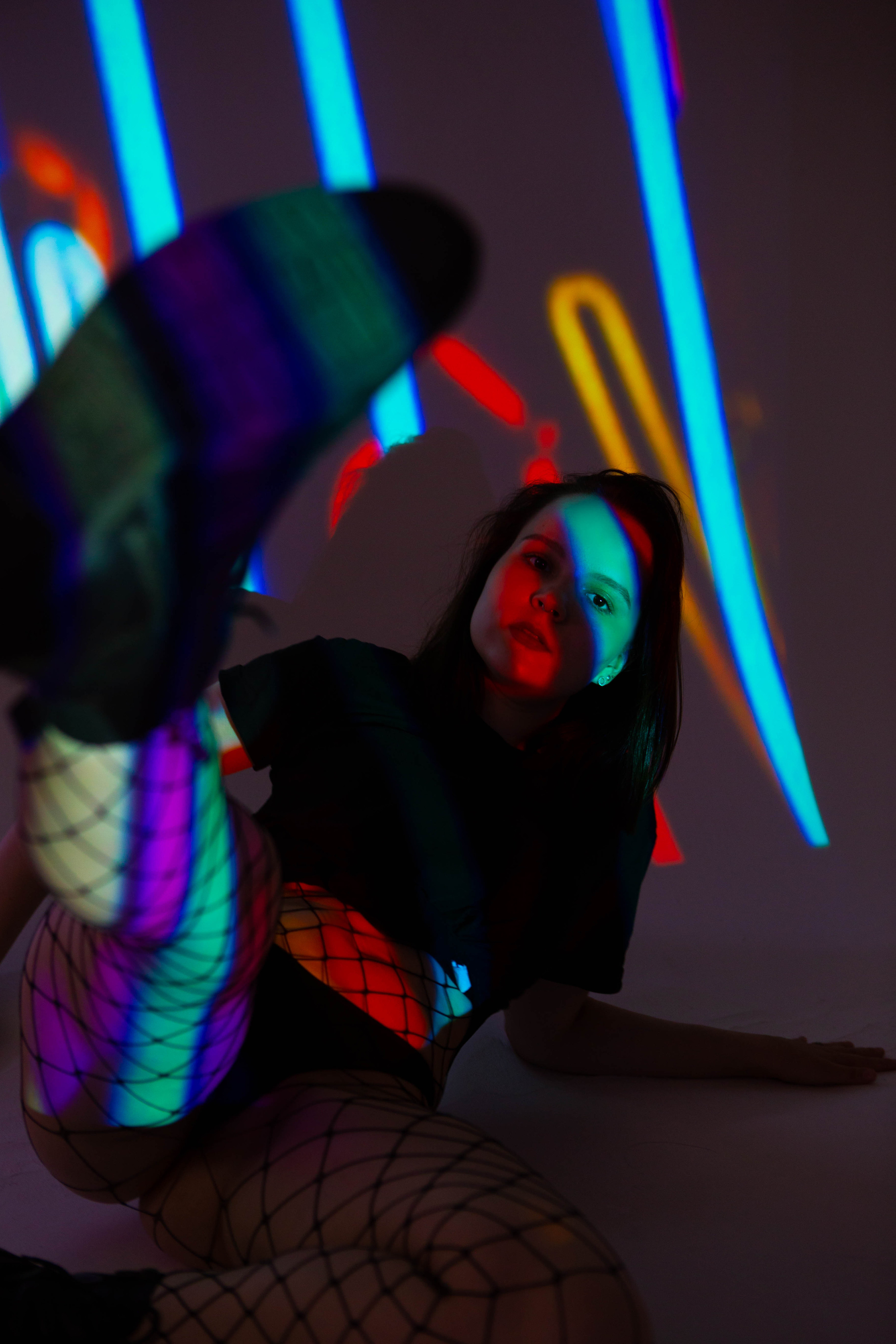 NEON PROJECTOR |KATE. Фотограф Абакумова Анастасия