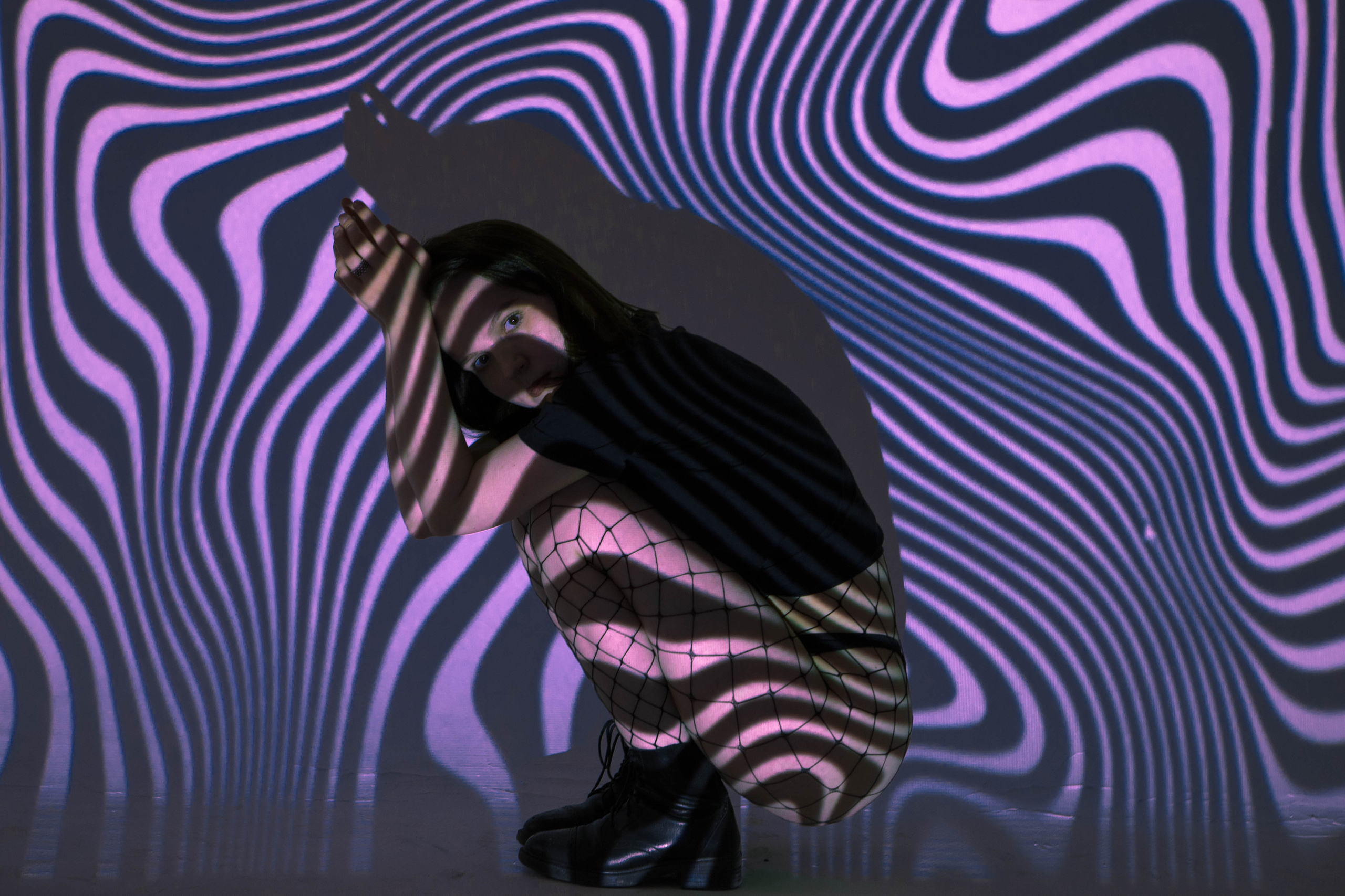 NEON PROJECTOR |KATE. Фотограф Абакумова Анастасия