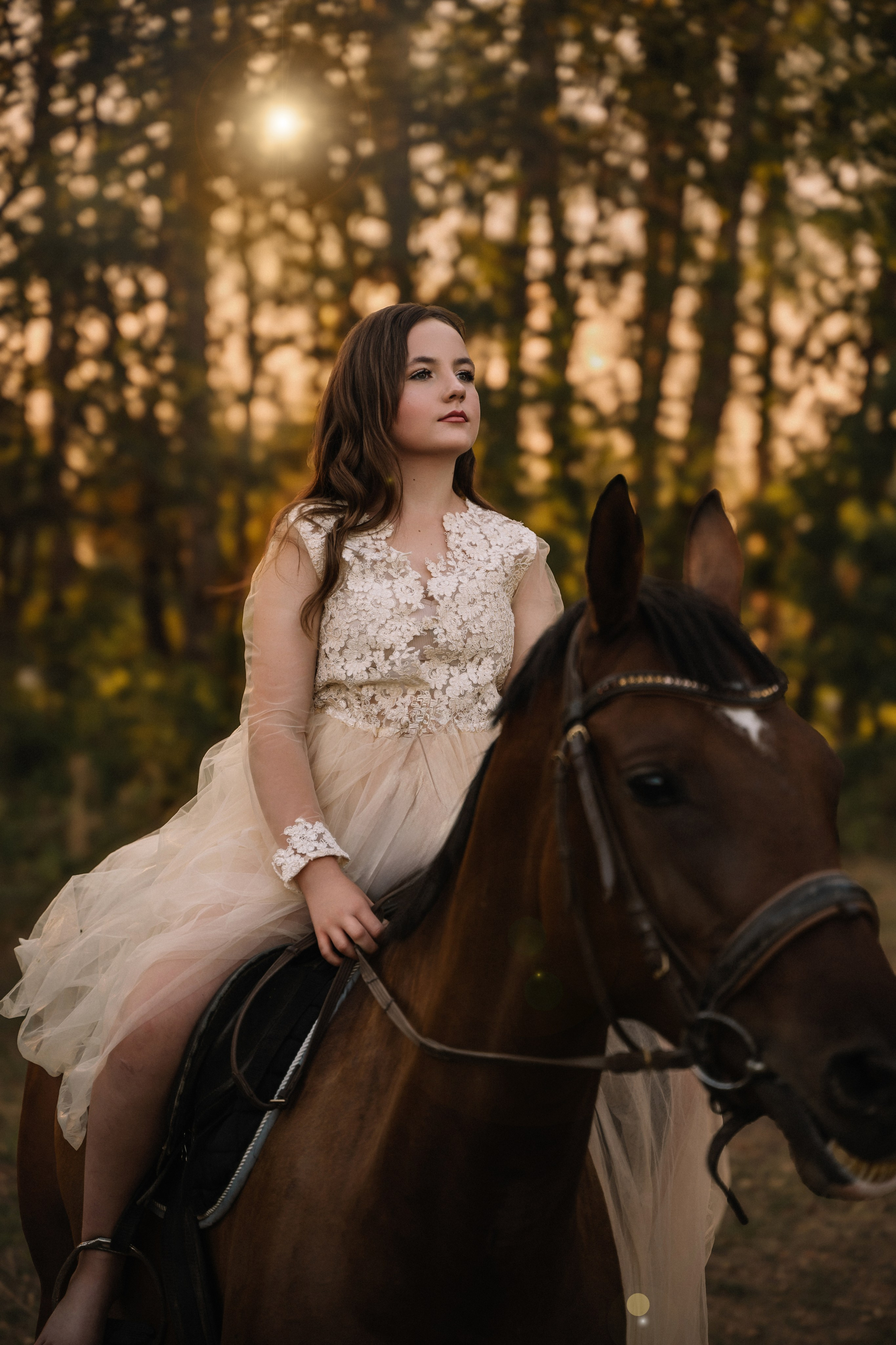 Евгения. Фотосессия с лошадьми. Семейный фотограф в Белгороде Амелина Алина