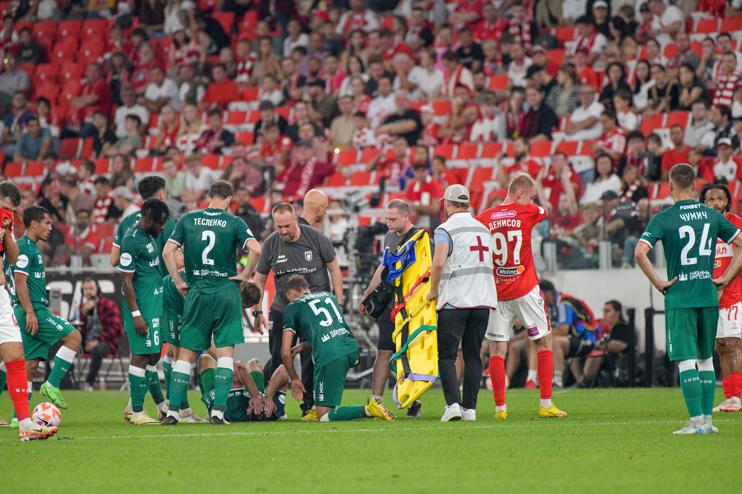 ФК «Спартак-Москва» — ФК «Рубин» 》1:0《 Чемпионат России по футболу. Российская Премьер-Лига. 7 тур. 31.08.2024 «Лукойл Арена» г. Москва. Свой взгляд через объектив
