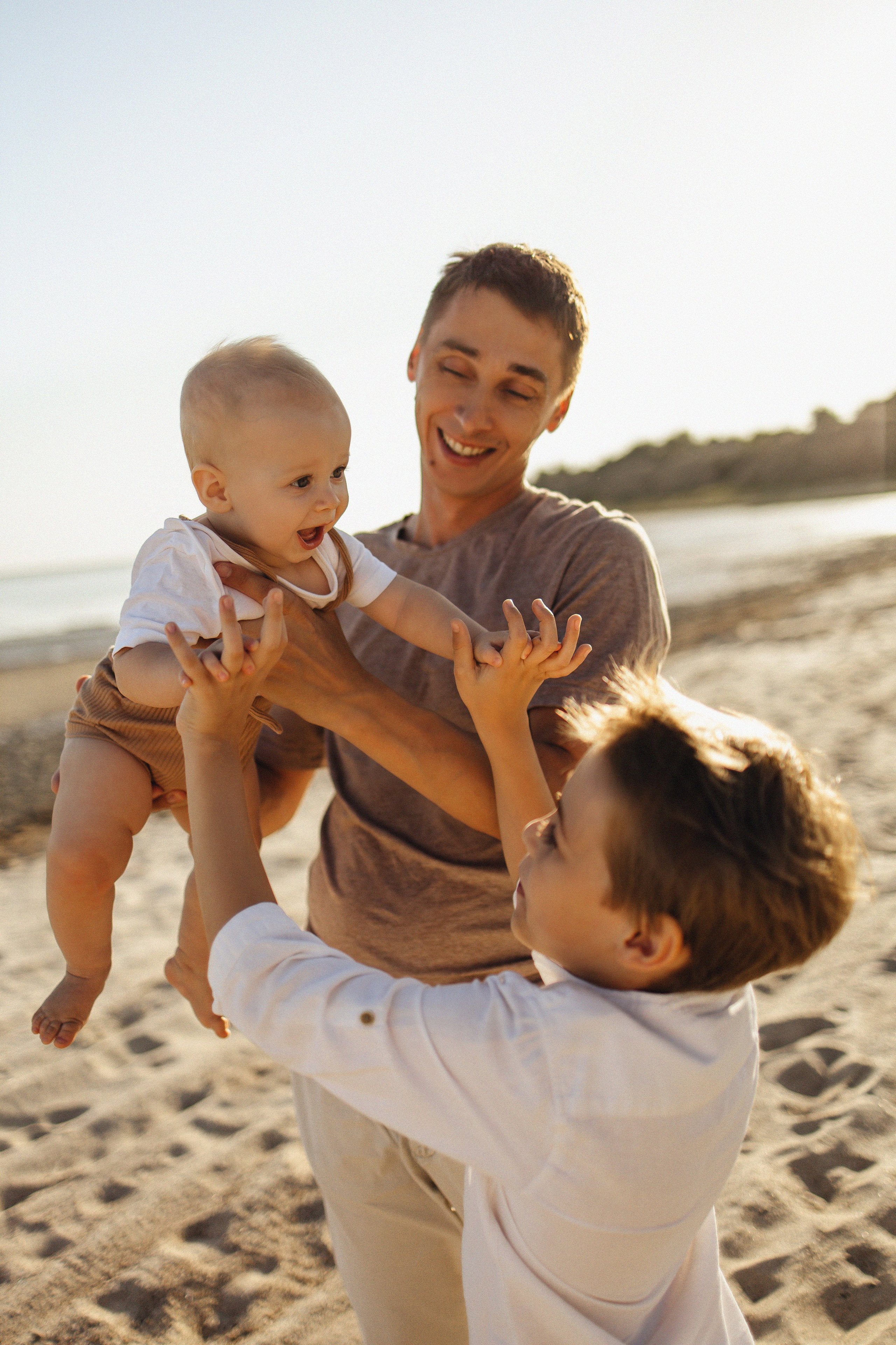 Летняя история на берегу. Семейный и детский фотограф, таганрог, ростов-на-дону