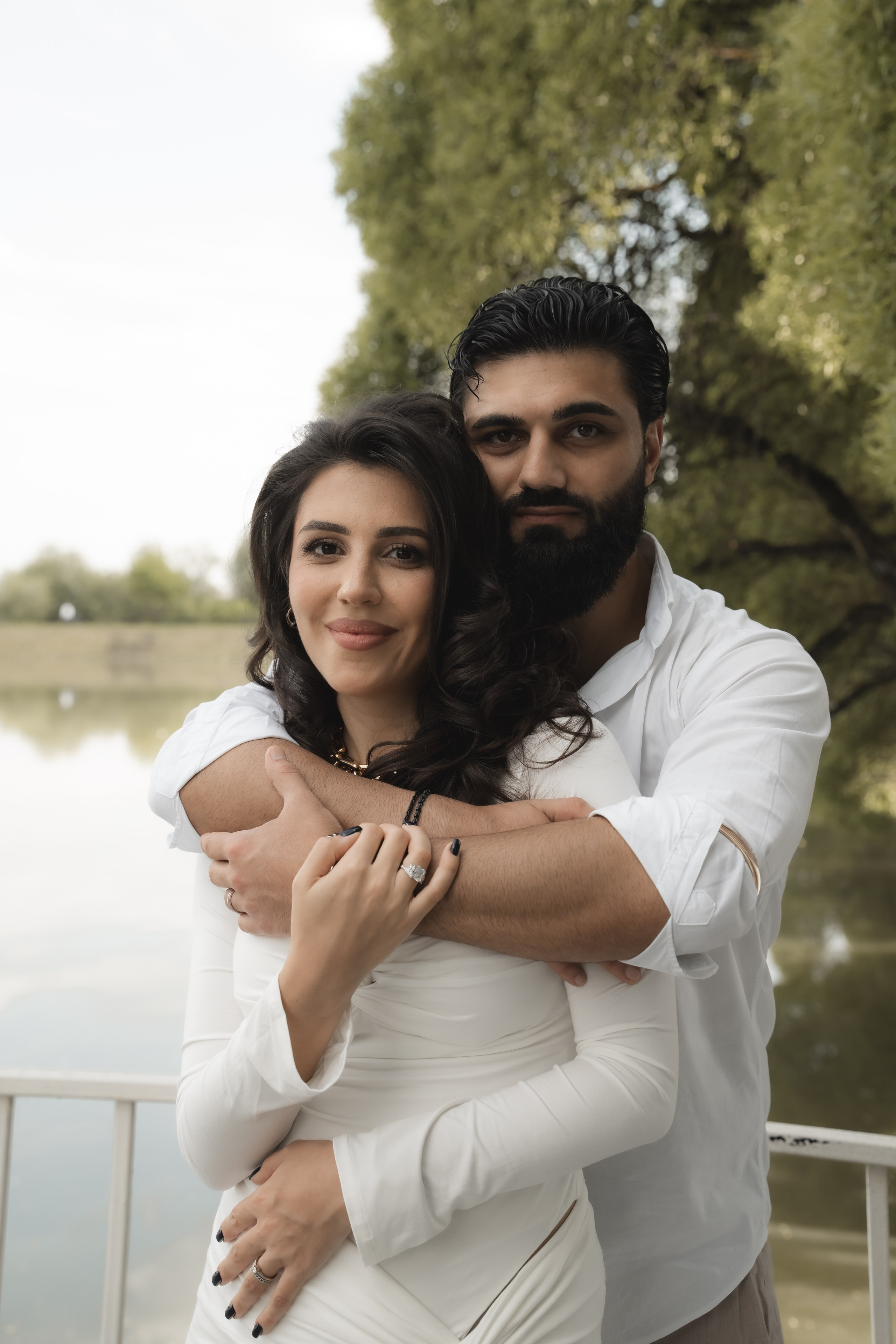 Семейная фотосессия гендер пати день рождения. Портретный и свадебный фотограф Алла Карени Москва