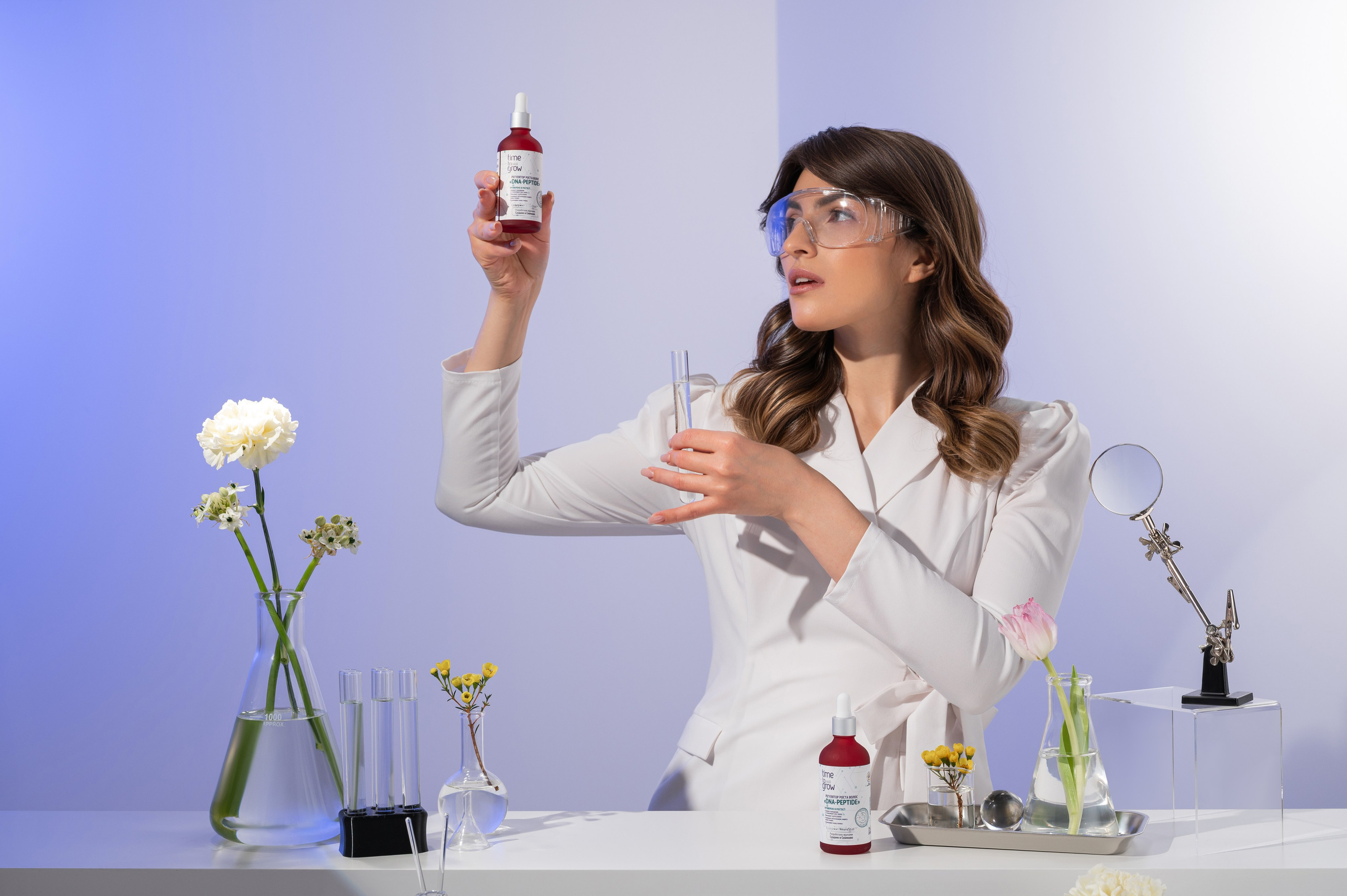 Time To Grow. Студия рекламной и предметной съемки товаров WELKO Studio