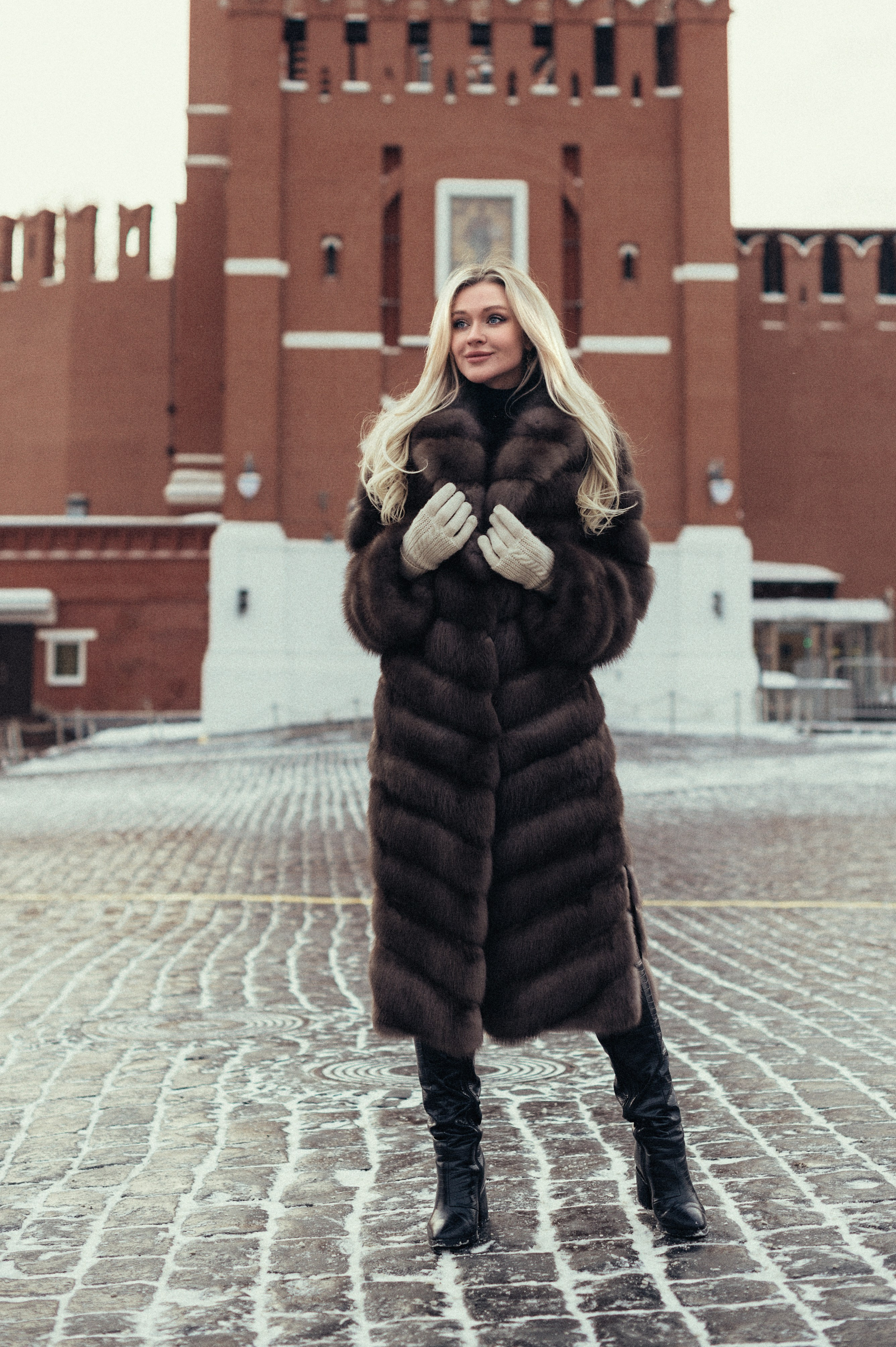 Фотосессия Russian girl / Звенит январская вьюга. Фотосессии в Москве, женский и семейный фотограф Юлия Михайленко