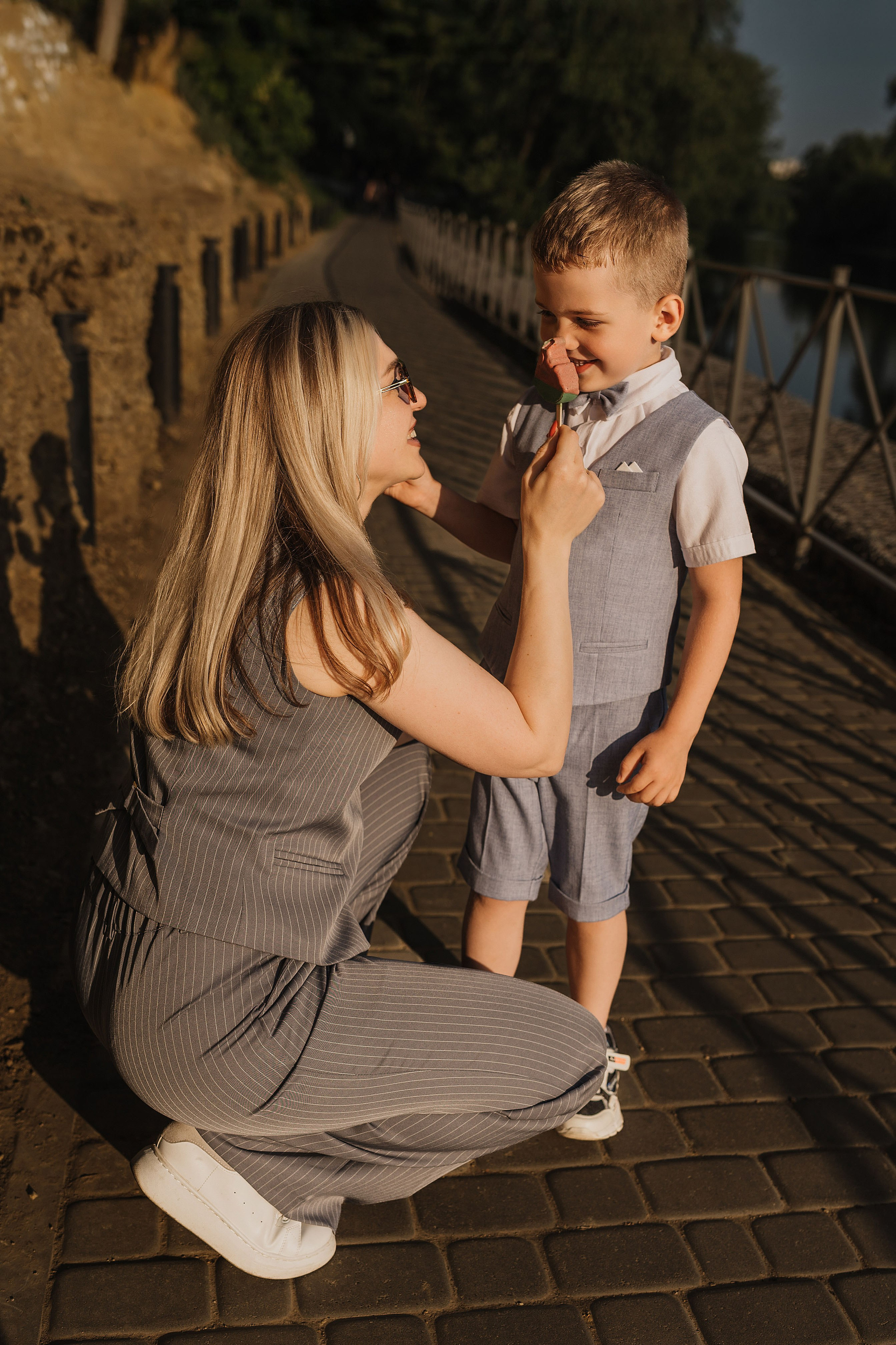 Ольга и сын Матвей. Фотограф в Москве Ангелина Ким