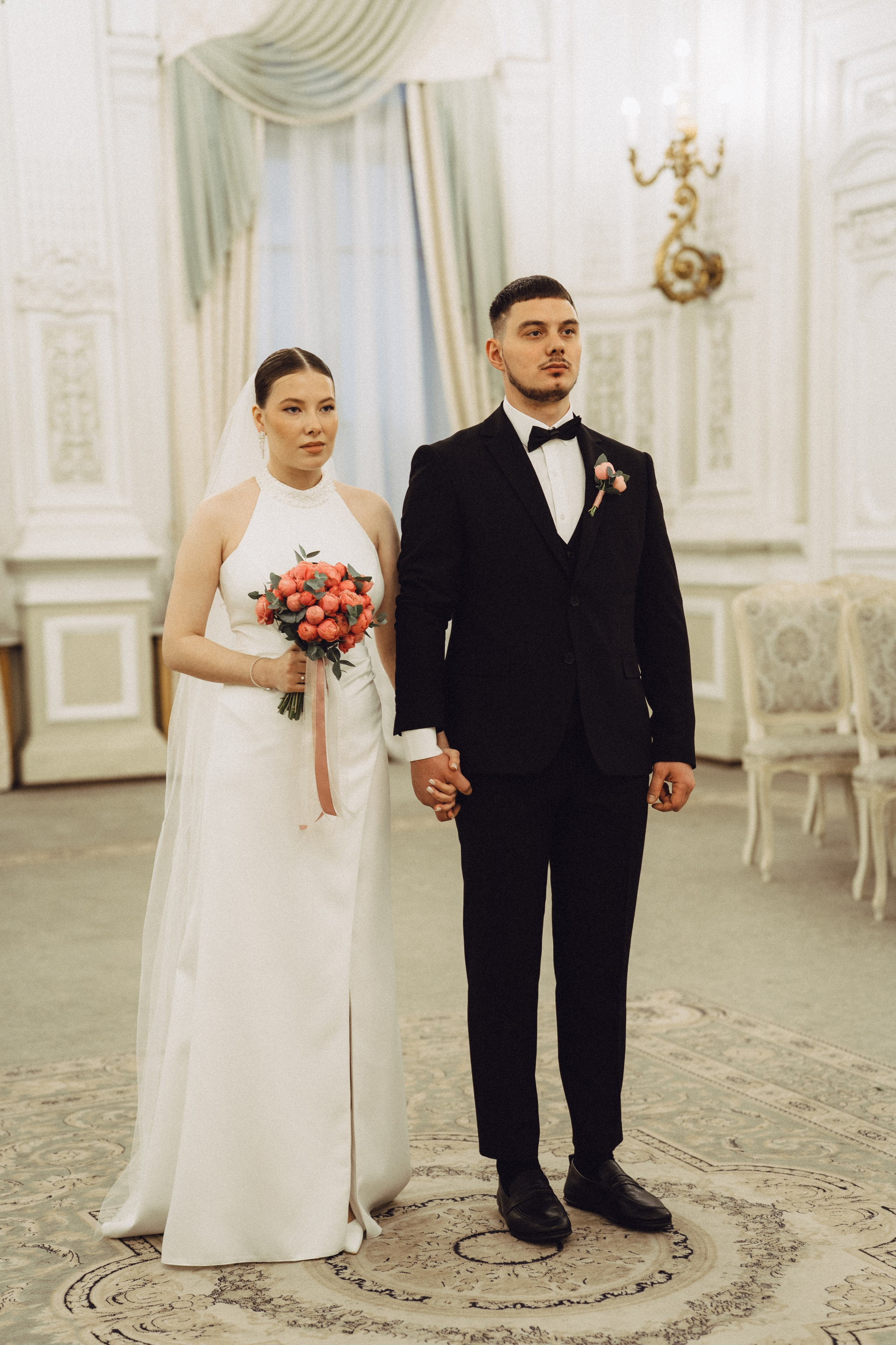 СВАДЕБНАЯ СЬЕМКА В ПЕВОМ ДВОРЦЕ БРАКОСОЧЕТАНИЯ. Профессиональный фотограф, Санкт-Петербург — Виктория Богомолова