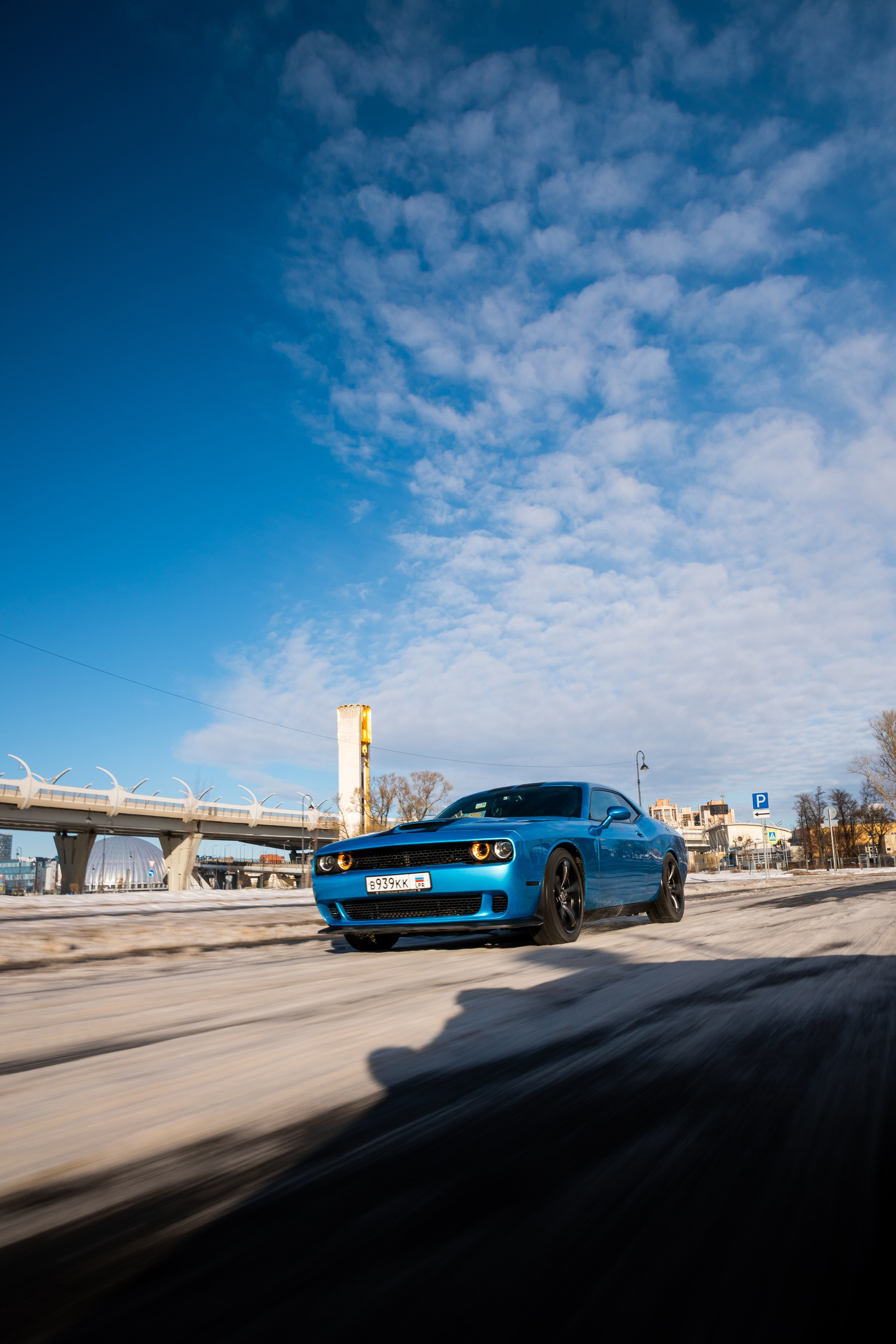 Dodge Challenger. Автомобильный фотограф в Санкт-Петербурге — Илья Kaseone_1