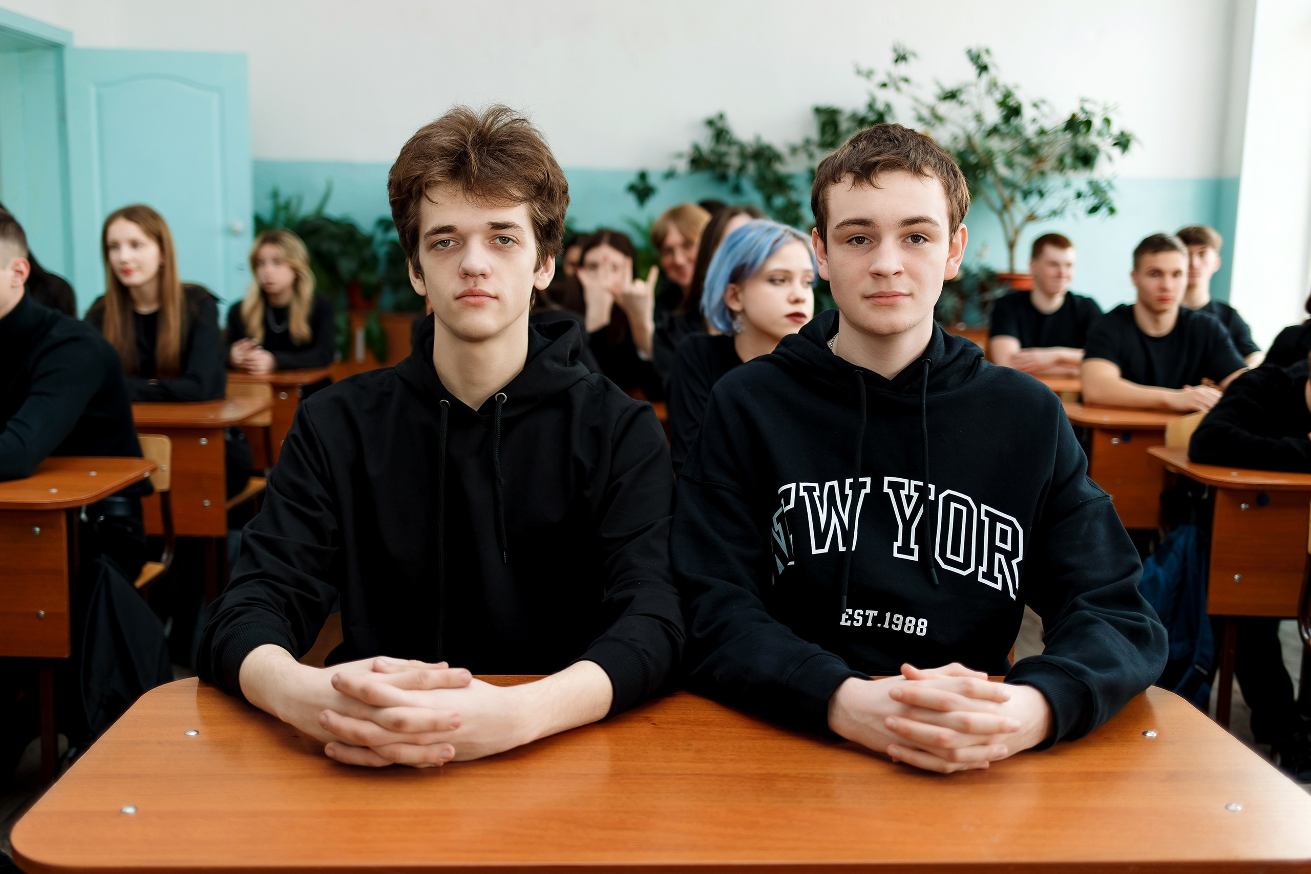 11 класс съемка в школе. Фотограф Любовь Корниенко, Примоский край