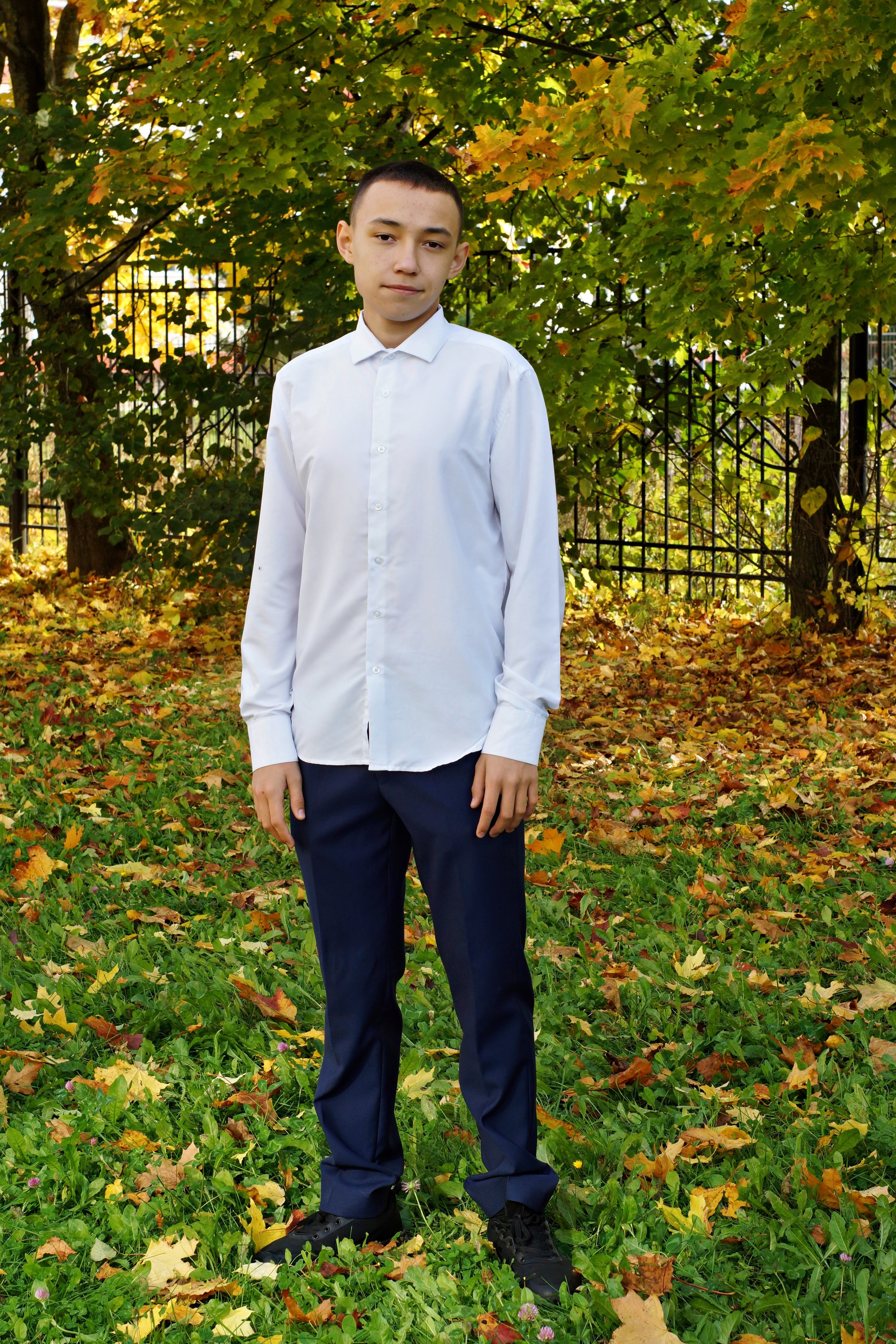 Осенняя фотосессия в школе г. Йошкар-Ола