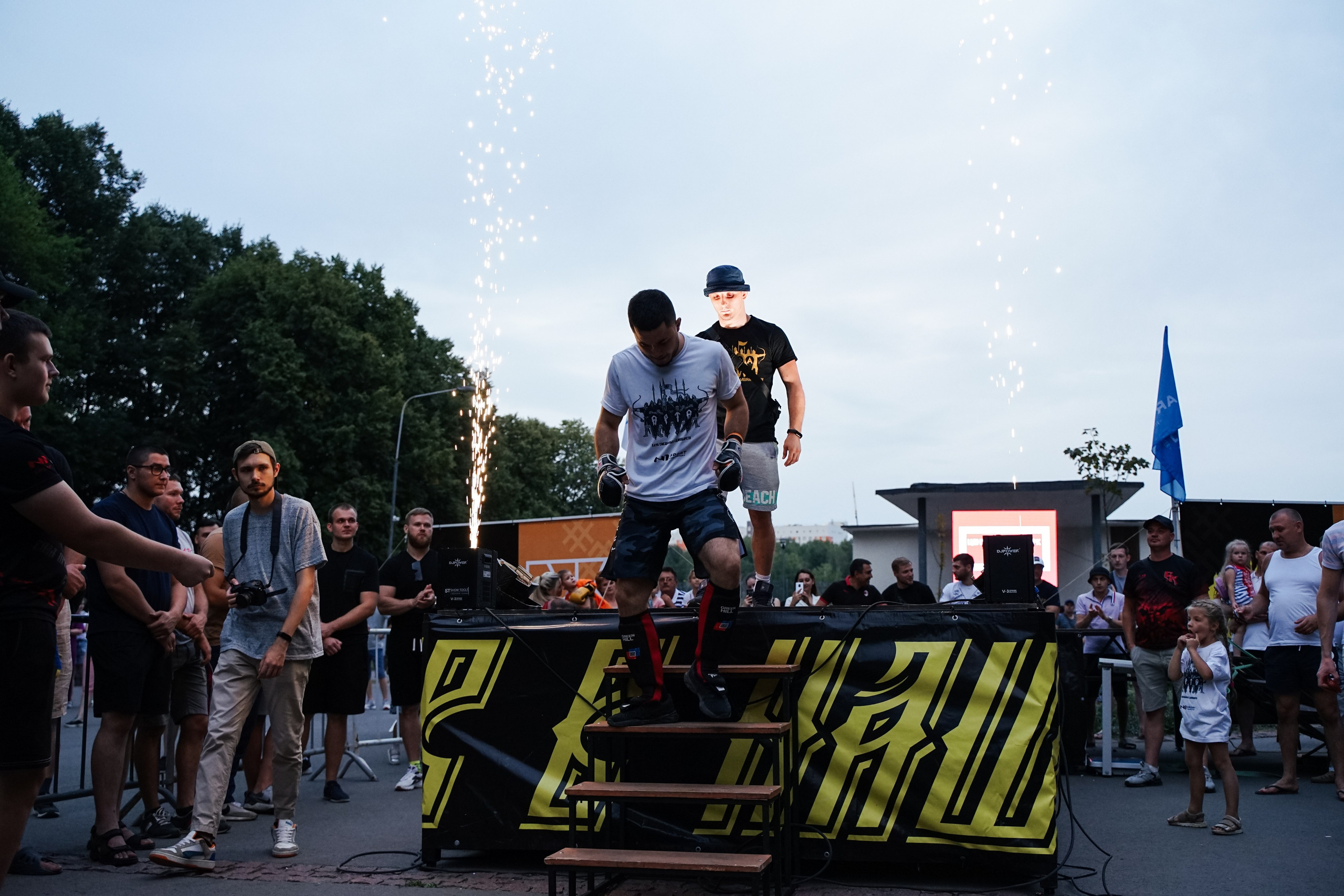 Вечер боев в ЦПКиО. Фотограф Надежда Погребняк | Рязань | Москва