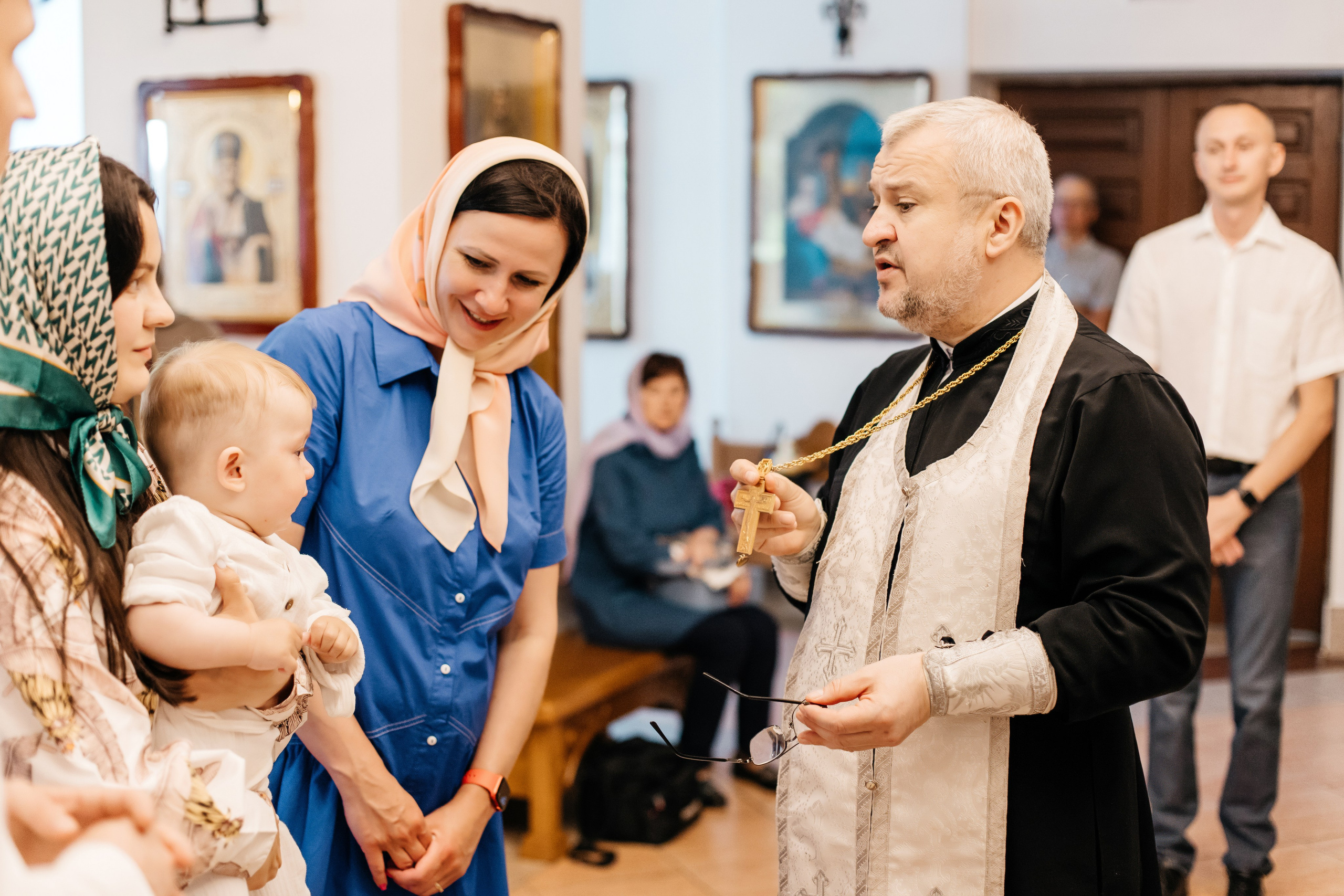 Крещение Андрея. Церковь Преображения Господня. Фотограф ВИКА МЕДУЗА