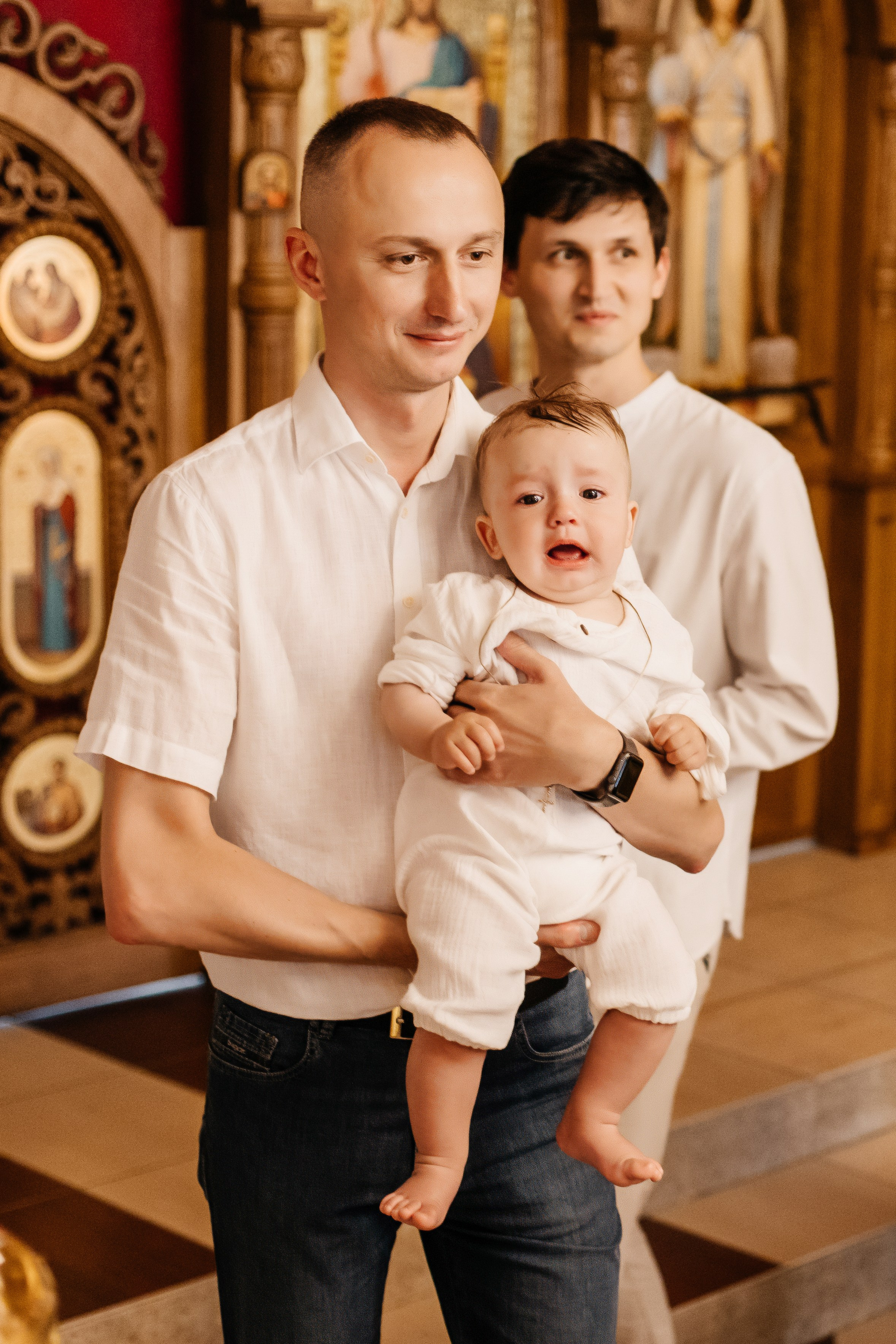 Крещение Андрея. Церковь Преображения Господня. Фотограф ВИКА МЕДУЗА