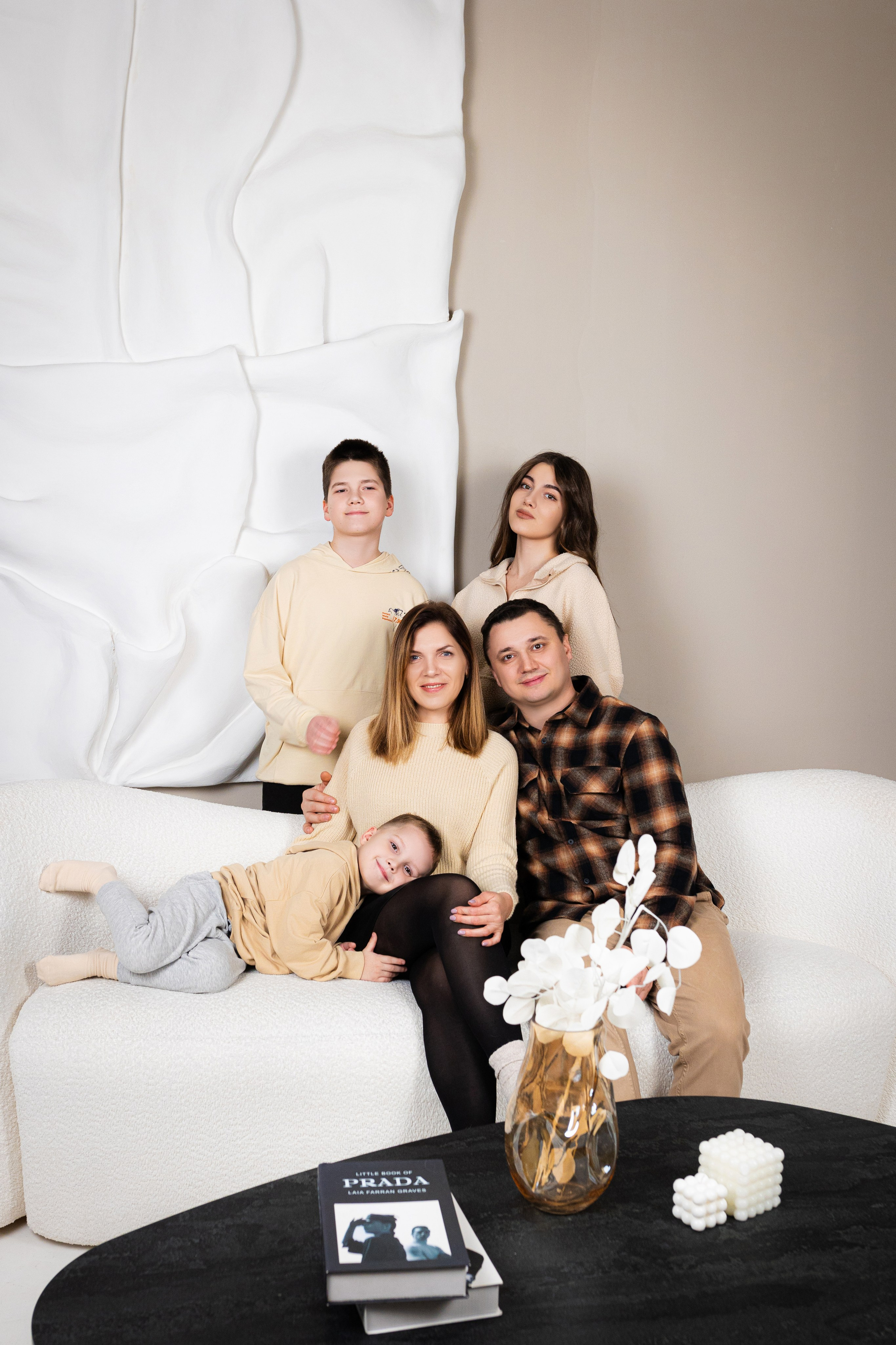 Наталья, Владимир, Лера, Матвей и Тимур. Фотограф ВИКА МЕДУЗА