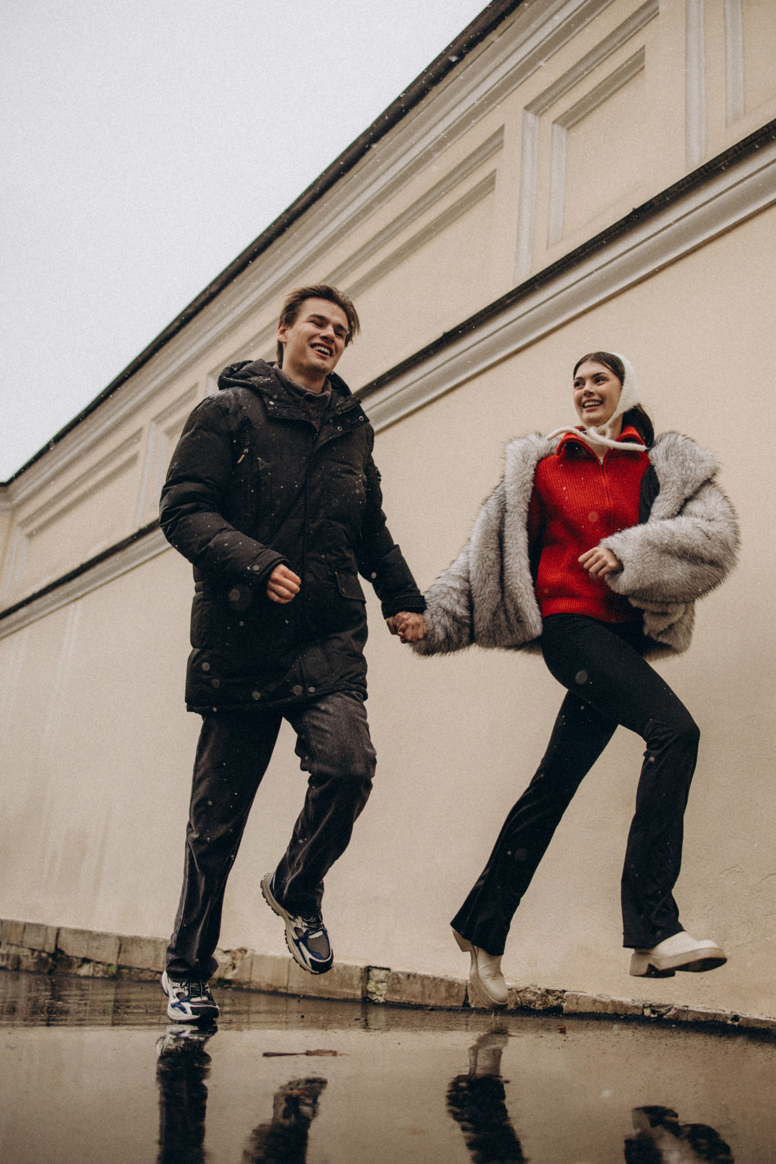 Первый снег. Семейный, женский и детский фотограф Татьяна Колобаева