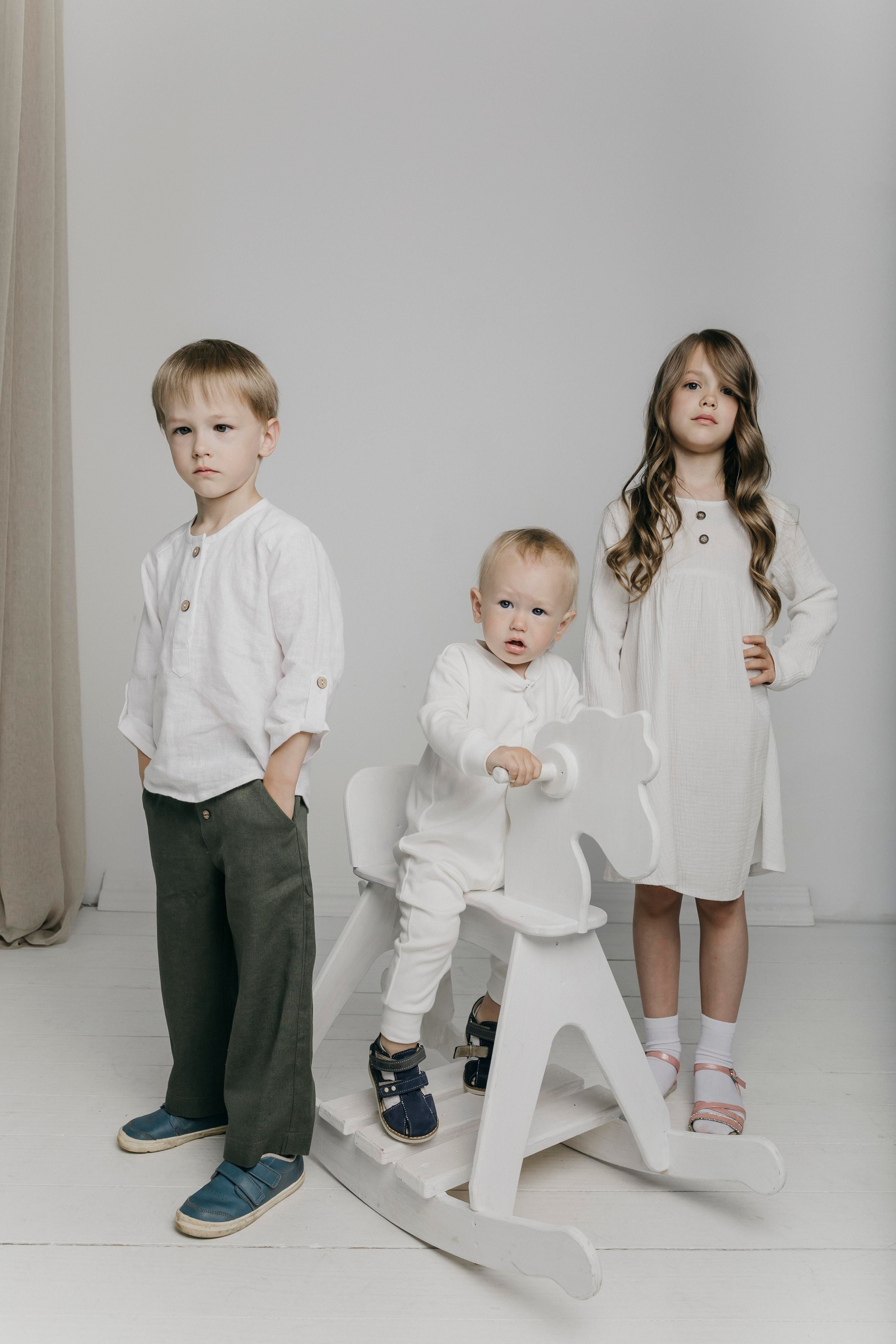 Семейная фотосессия в студии в Москве. Свадебный фотограф в Москве Екатерина Гусева