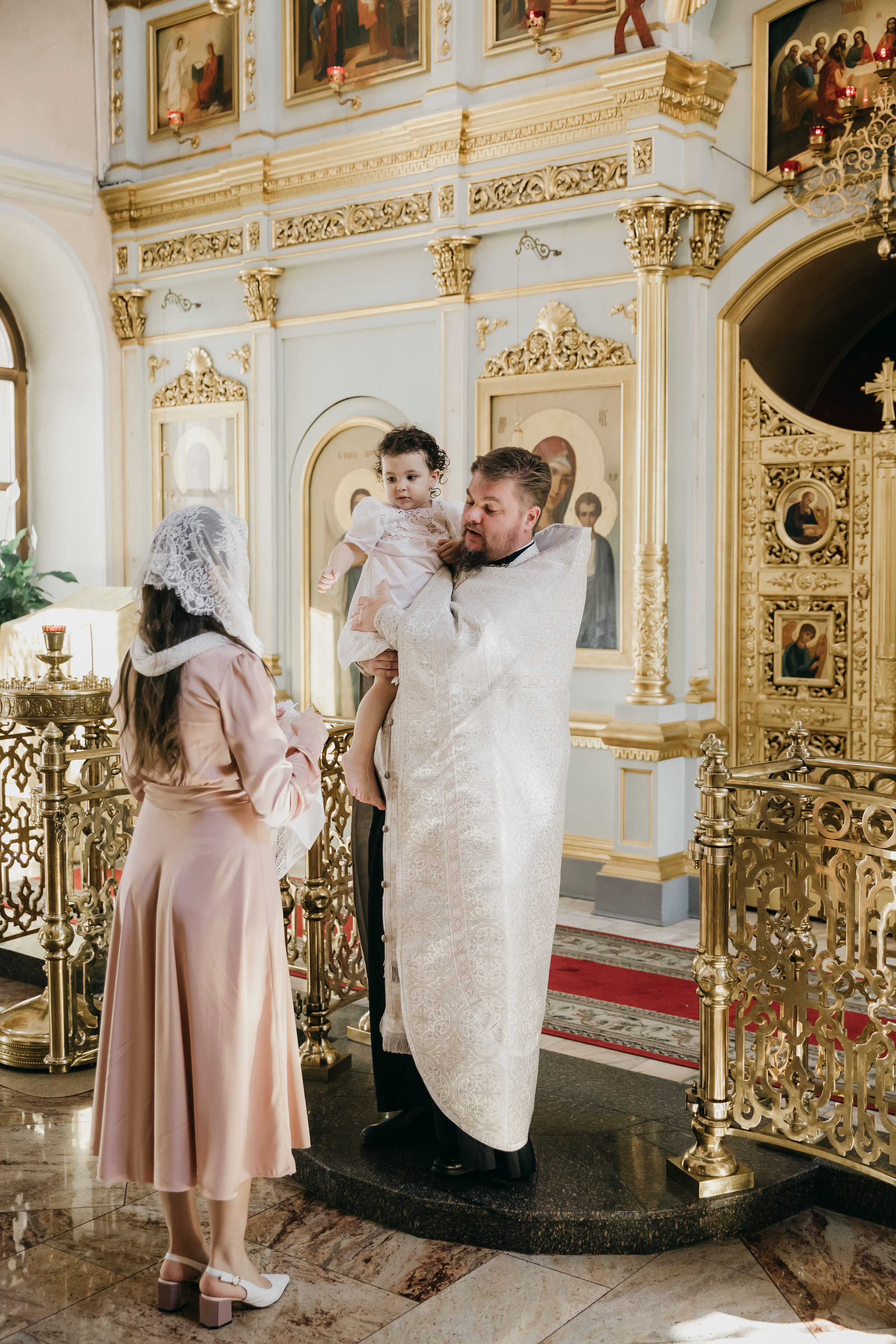 Таинство Крещения в Церкви апостола Иакова Заведеева в Казённой слободе