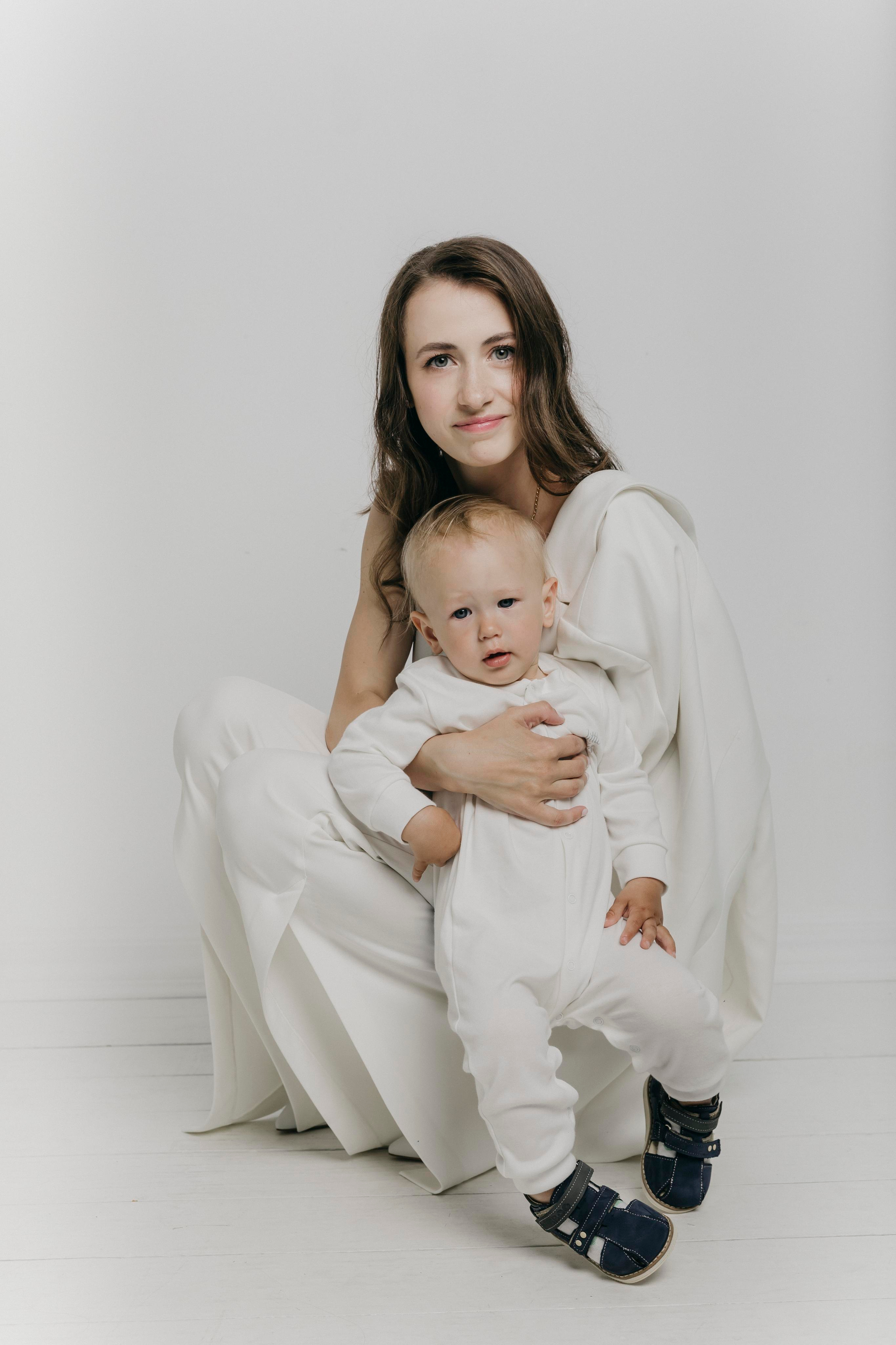 Семейная фотосессия в студии в Москве. Свадебный фотограф в Москве Екатерина Гусева